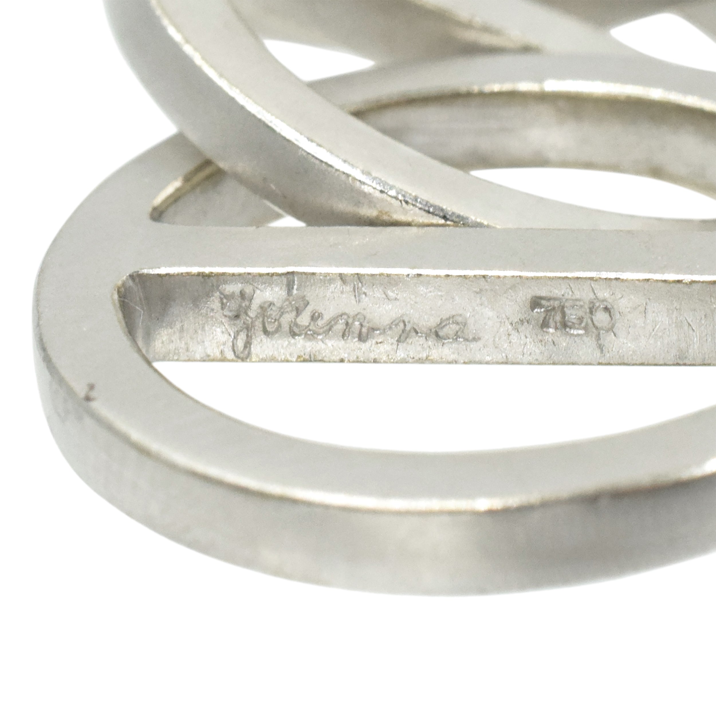 Youmna H.O.T. "O" Bracelet in 18K White Gold