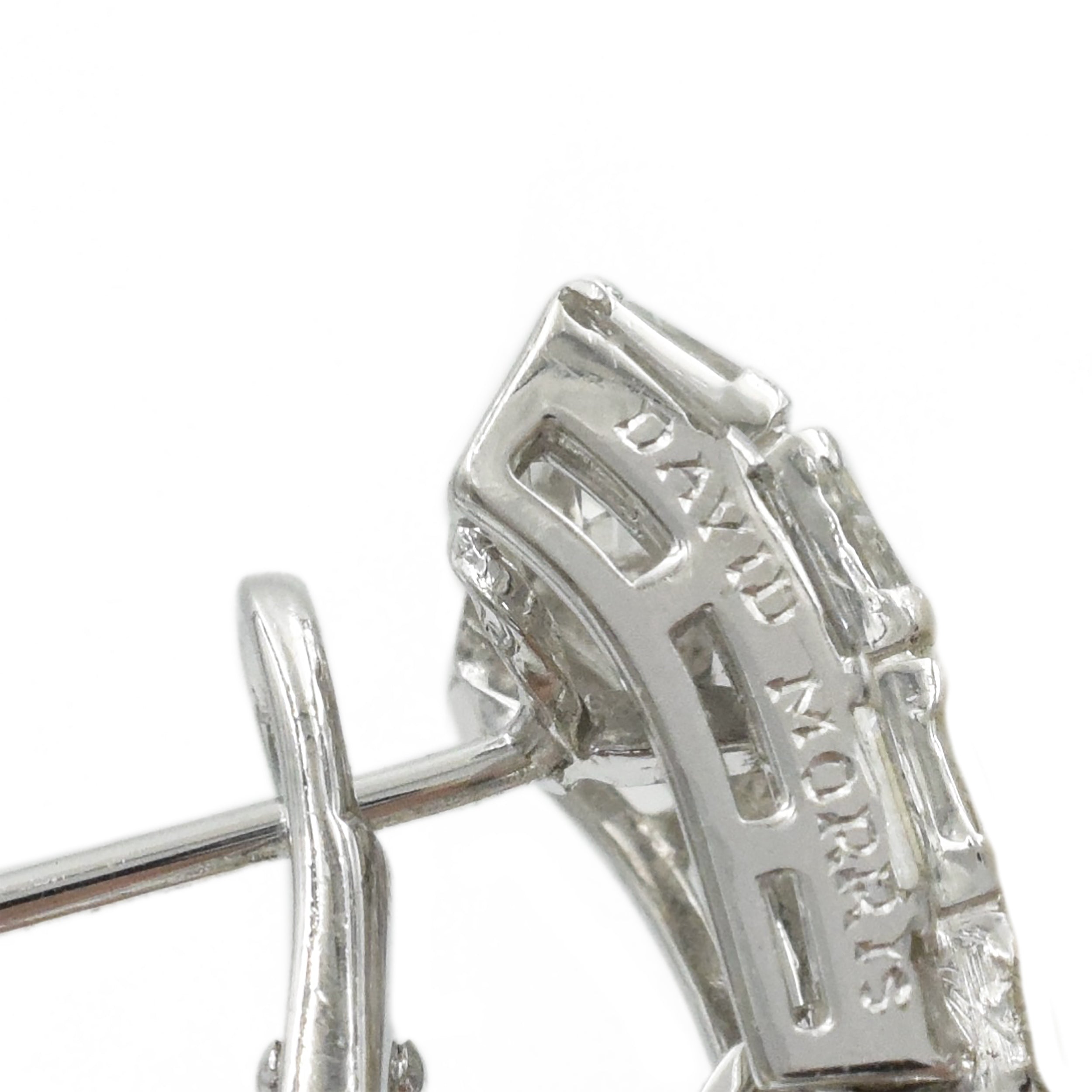 20ct Diamond Dangle Earrings by David Morris