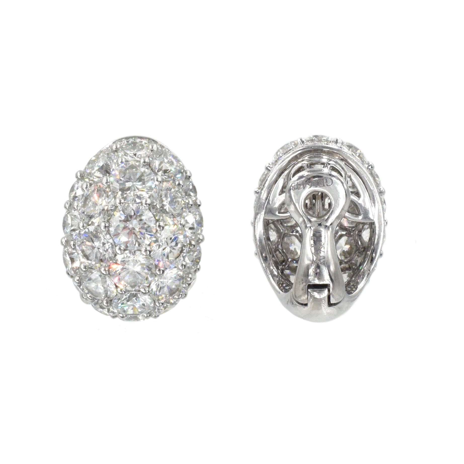 Graff Diamond Dome Earrings