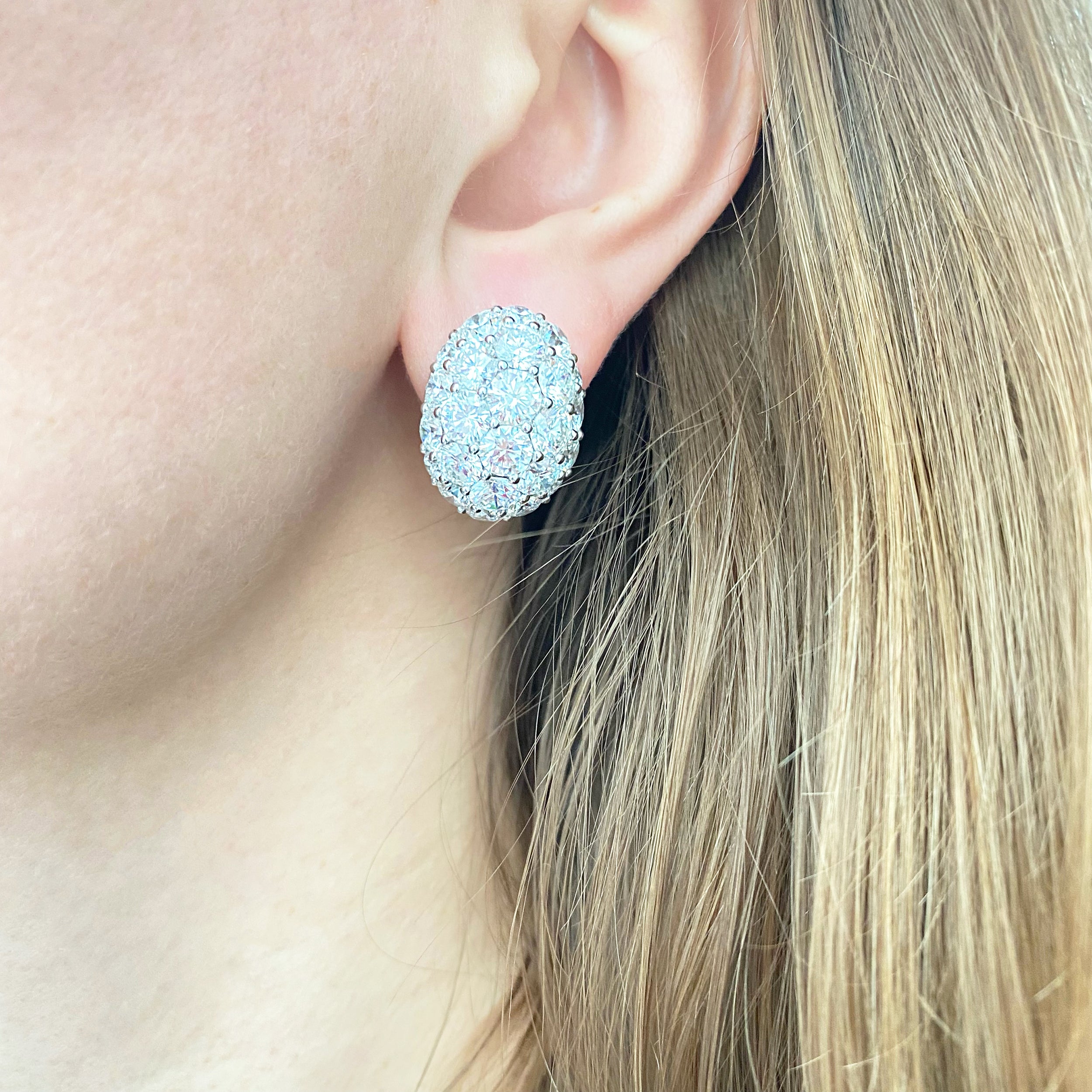 Graff Diamond Dome Earrings