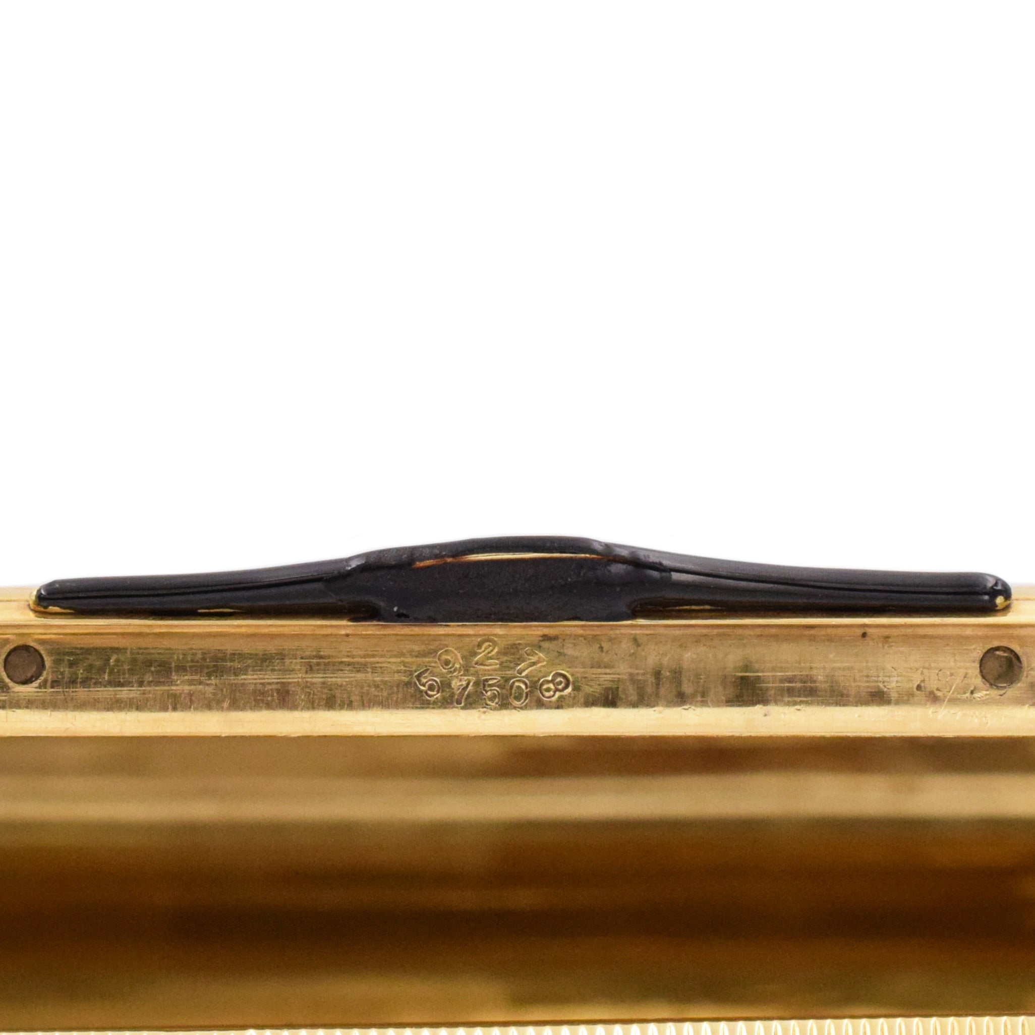 1950's Compact Mirror Box by Cartier in 18k Yellow Gold