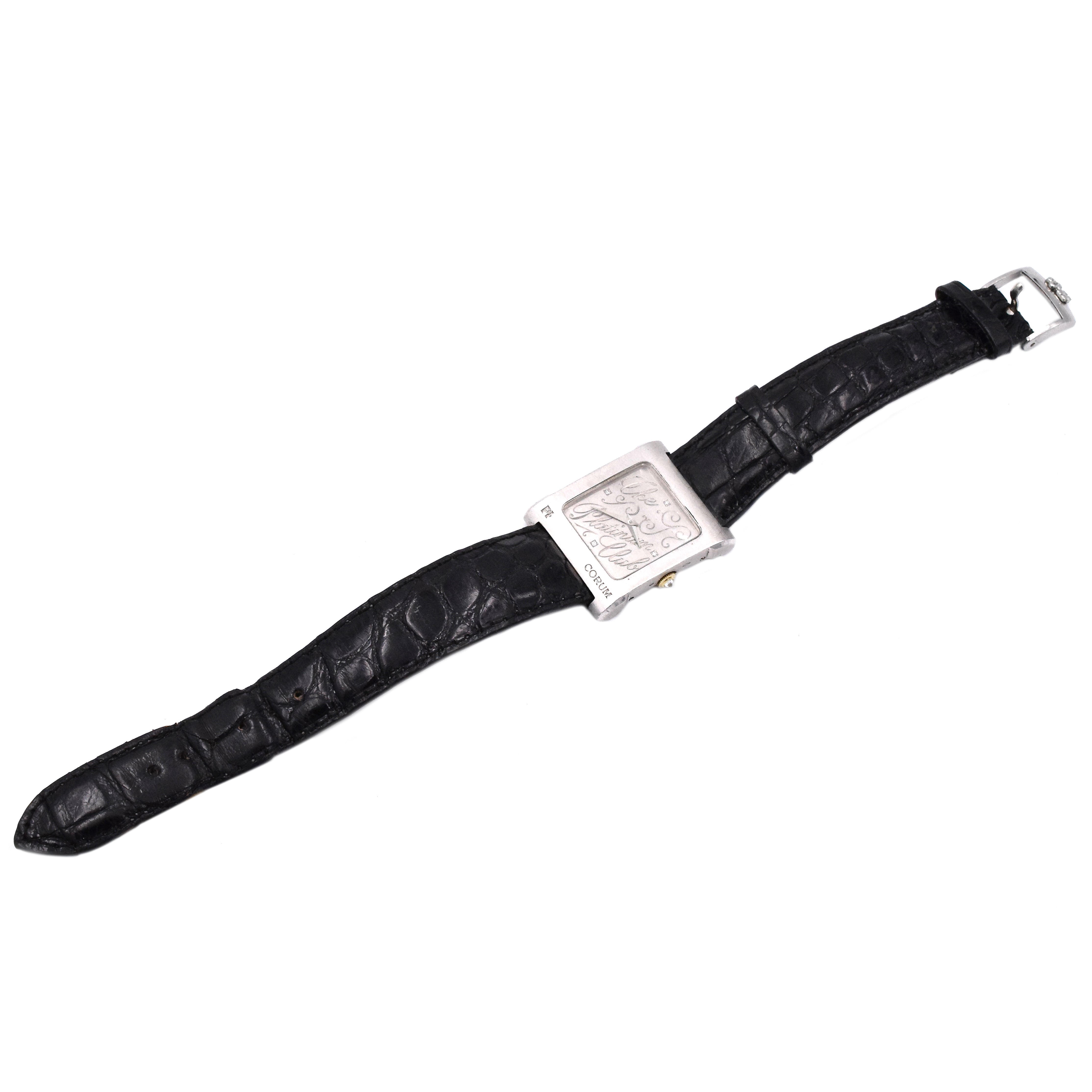 Limited Edition Diamond CORUM The Platinum Club Watch