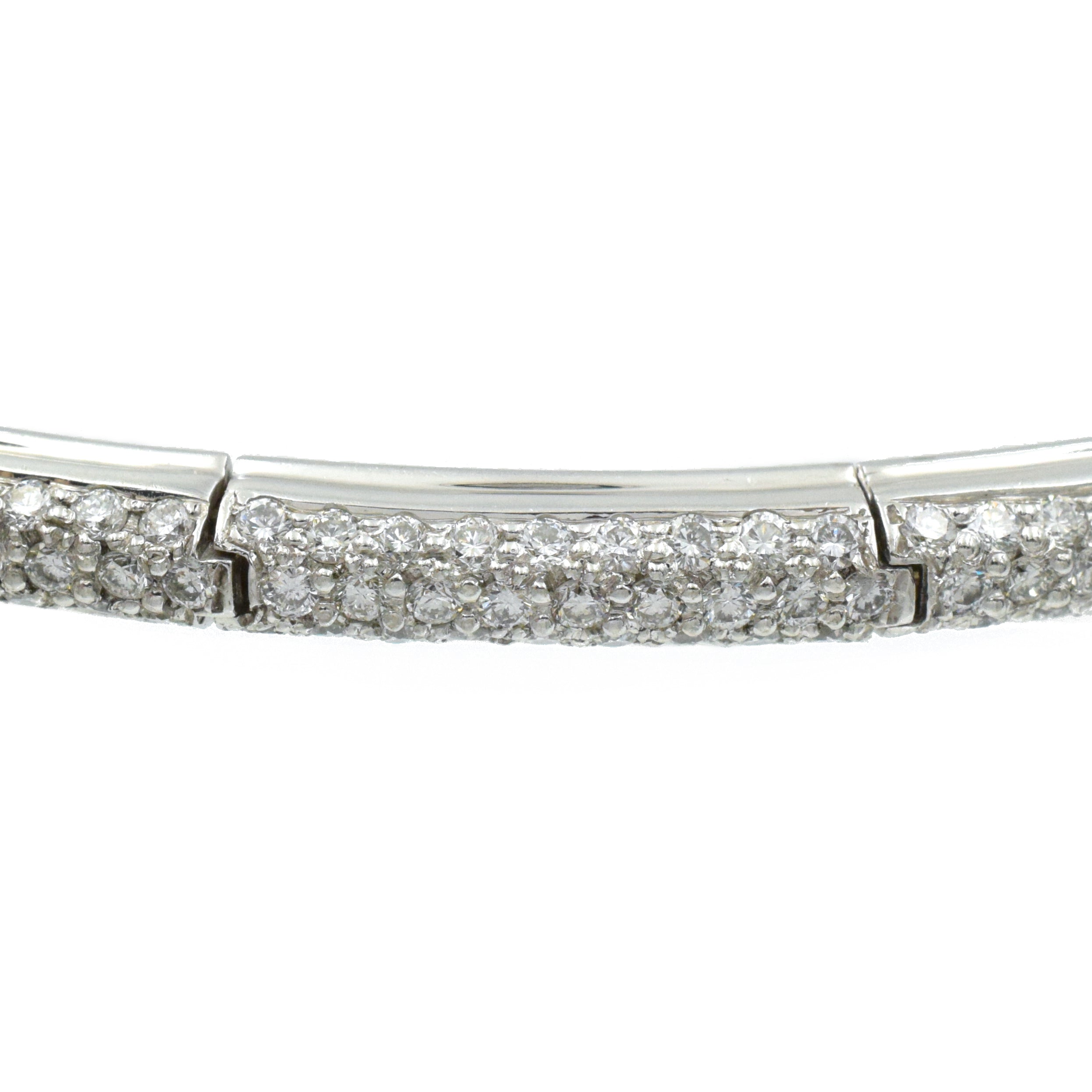 12.00ct Diamond Head Band in 18k White Gold