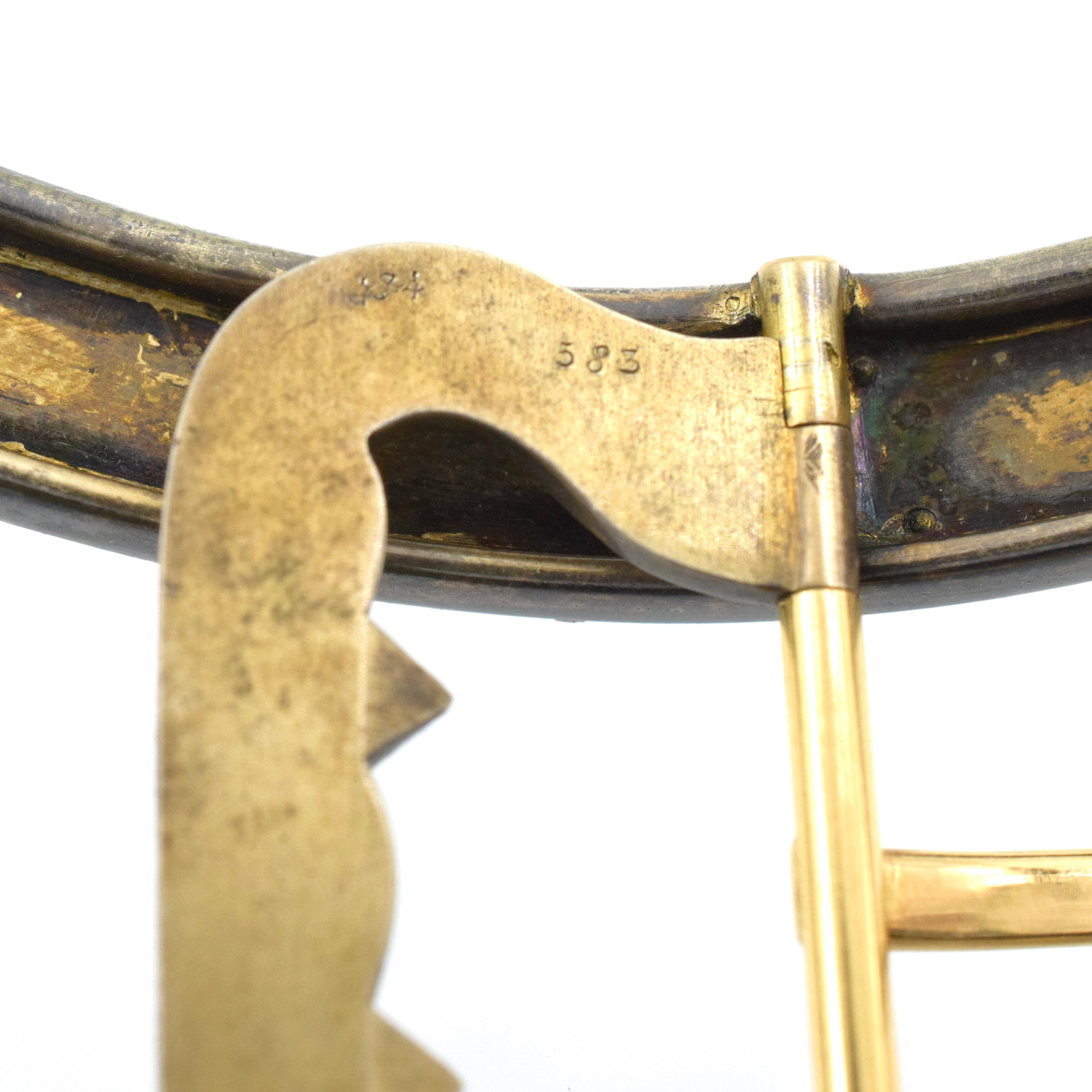 Cartier Paris 1900's Antique Belt Buckle