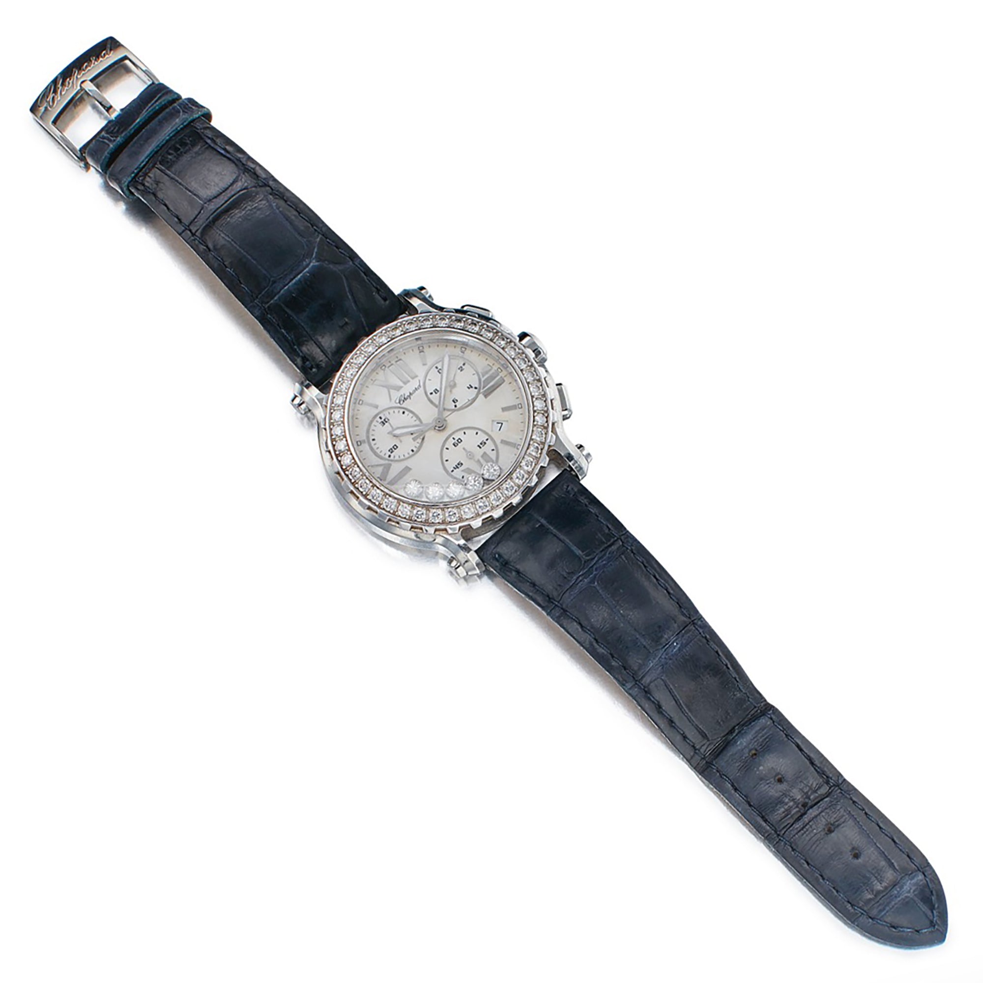 1990's Chopard "Happy Sport" Chronograph Watch