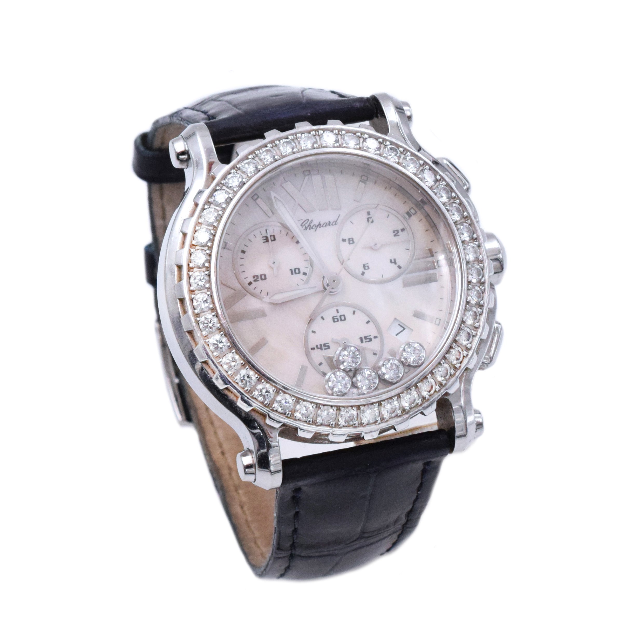 1990's Chopard "Happy Sport" Chronograph Watch