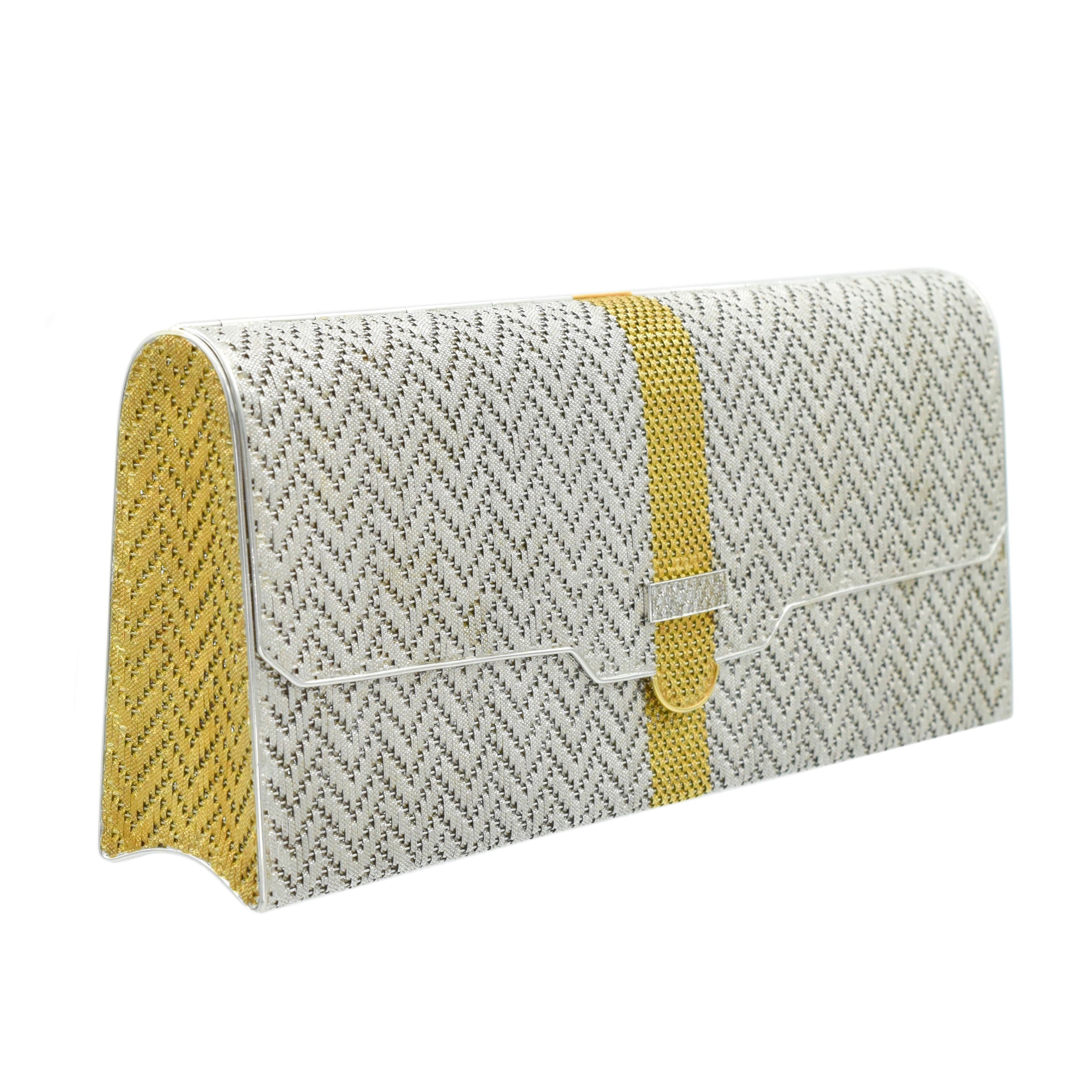 Gucci Diamond And 18k Gold Evening Bag