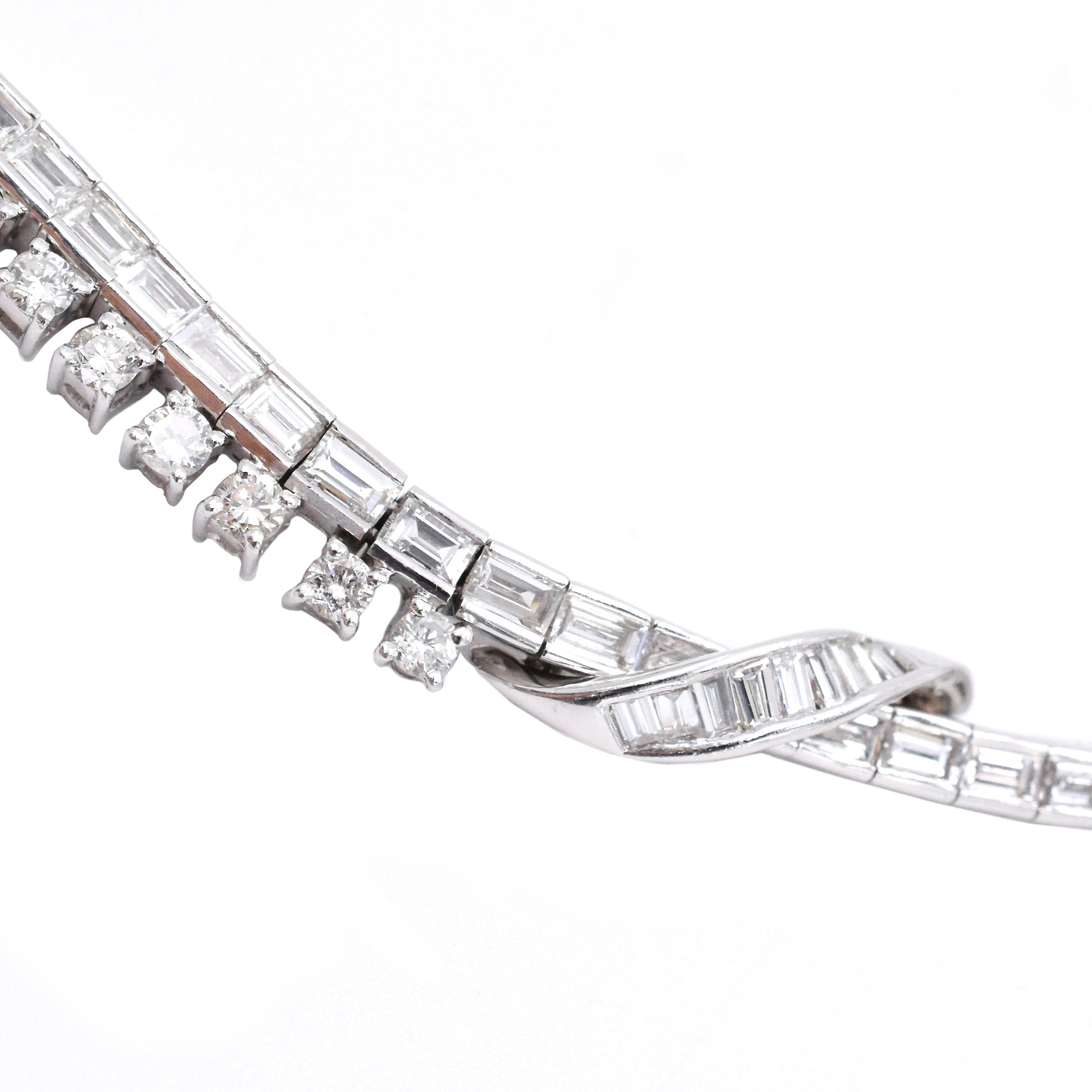 Timeless 10.07ct Diamond Necklace in Platinum