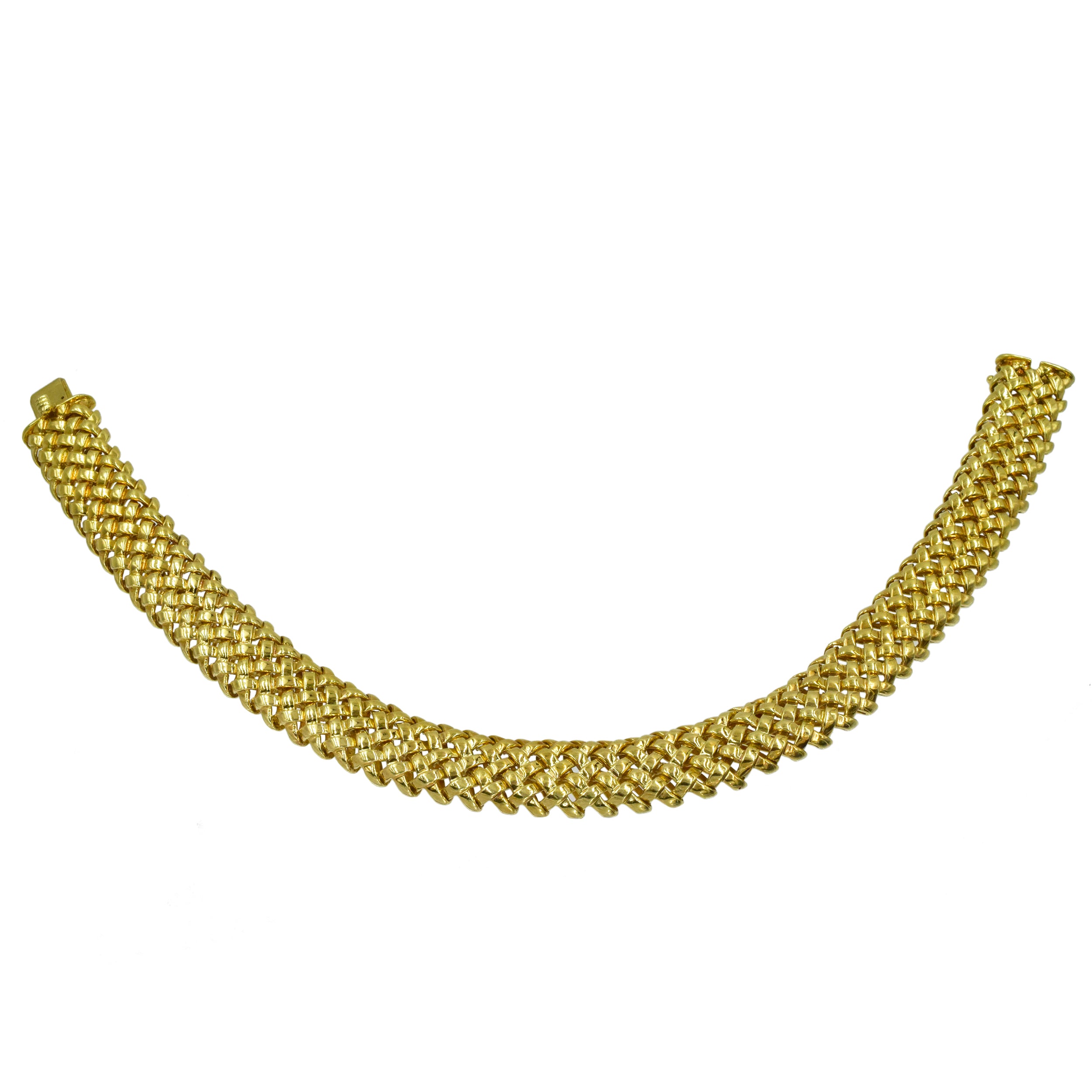 Vintage Tiffany & Co Choker Necklace in 18k Yellow Gold