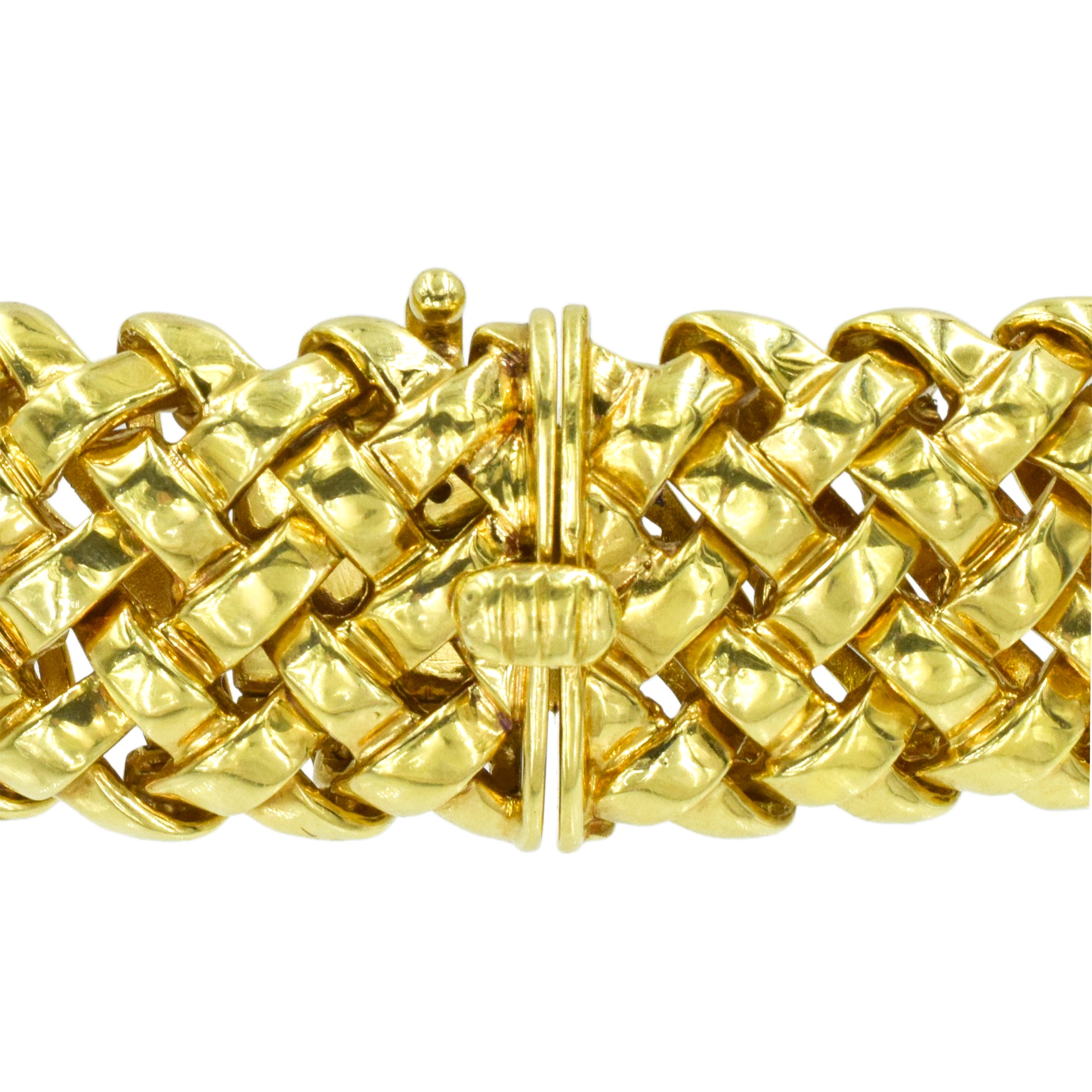 Vintage Tiffany & Co Choker Necklace in 18k Yellow Gold