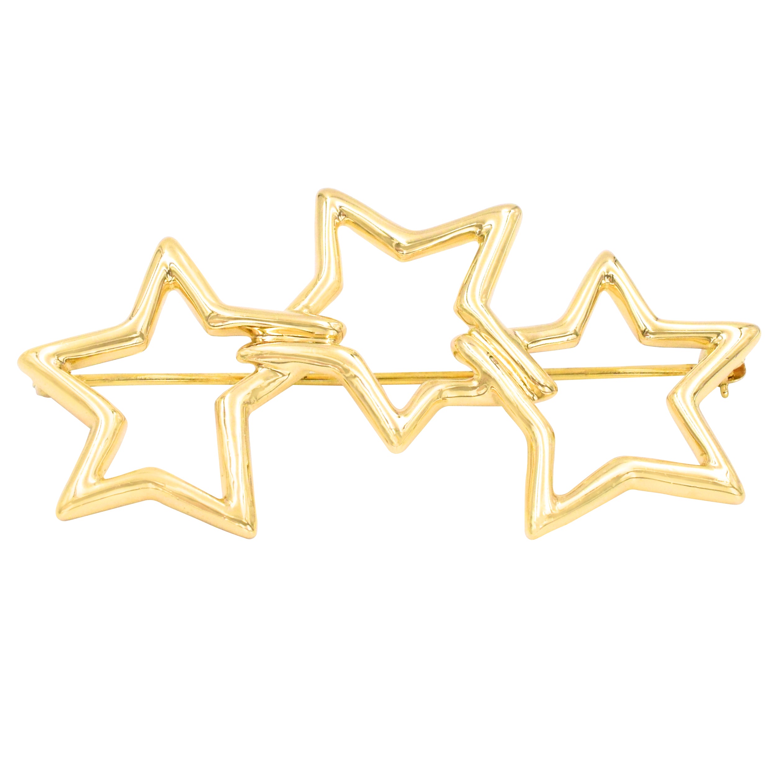 1985 Tiffany & Co. Three Star Brooch