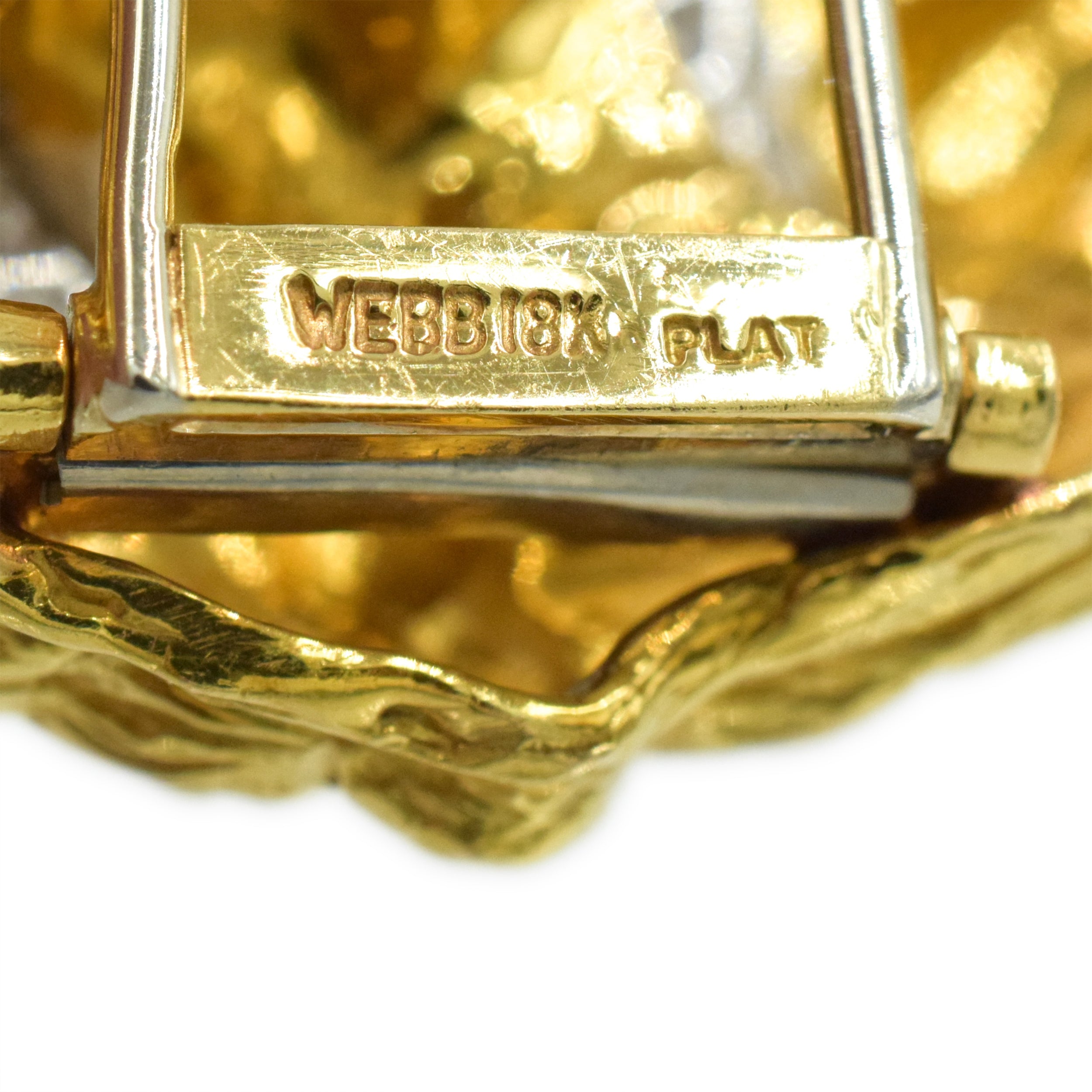 Diamond Libra Lady Liberty Brooch by David Webb