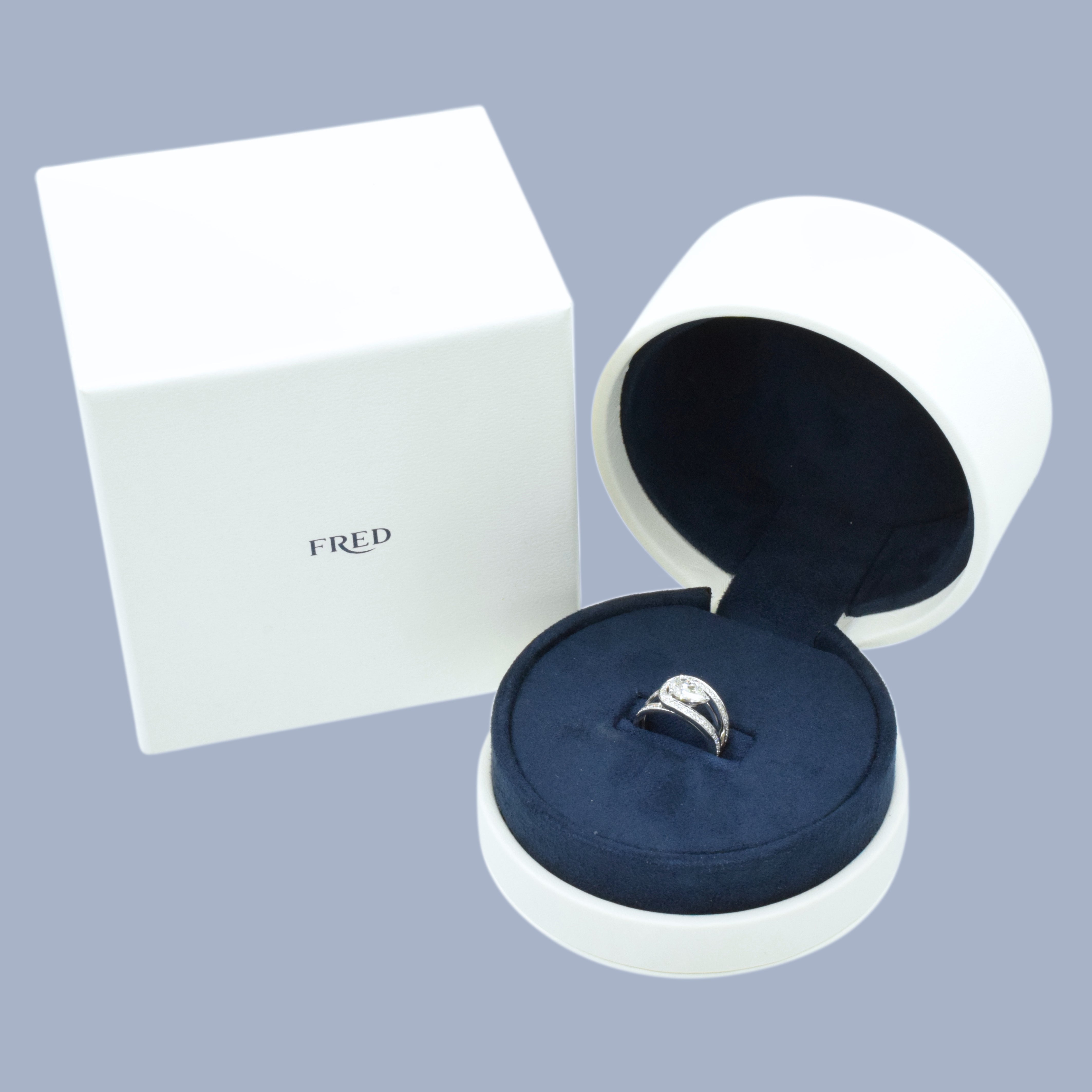 Fred Paris "Lovelight" Diamond Engagement Ring