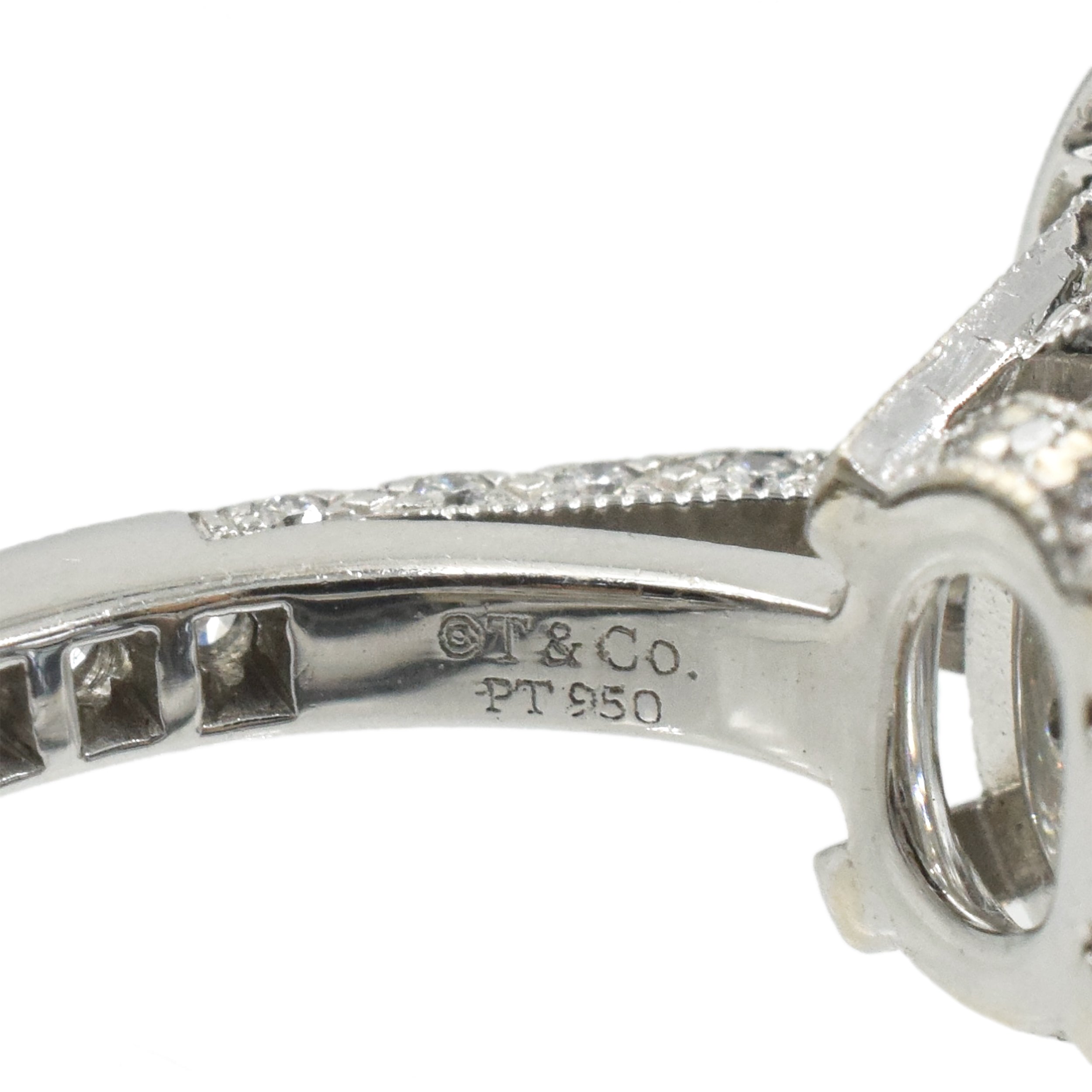 4.85ct. Oval Diamond Engagement Ring by Tiffany & Co.