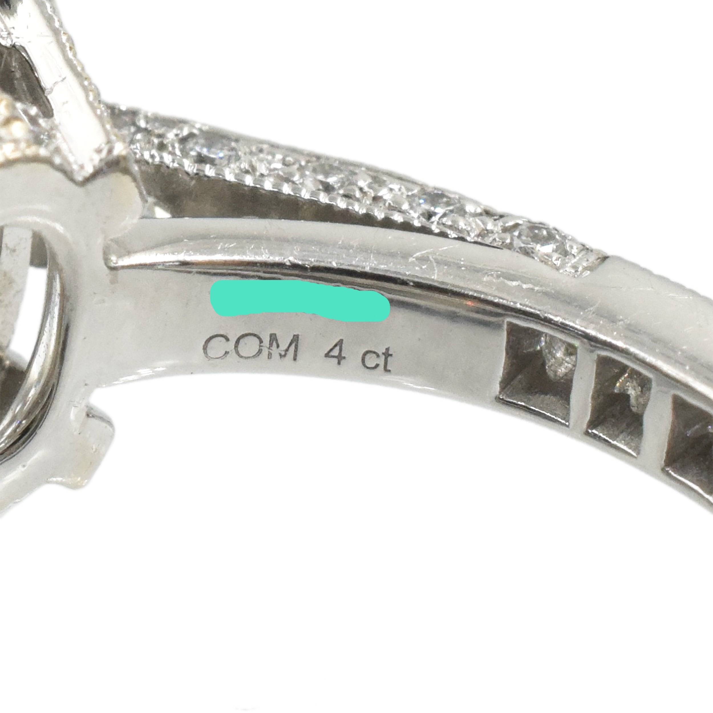 4.85ct. Oval Diamond Engagement Ring by Tiffany & Co.