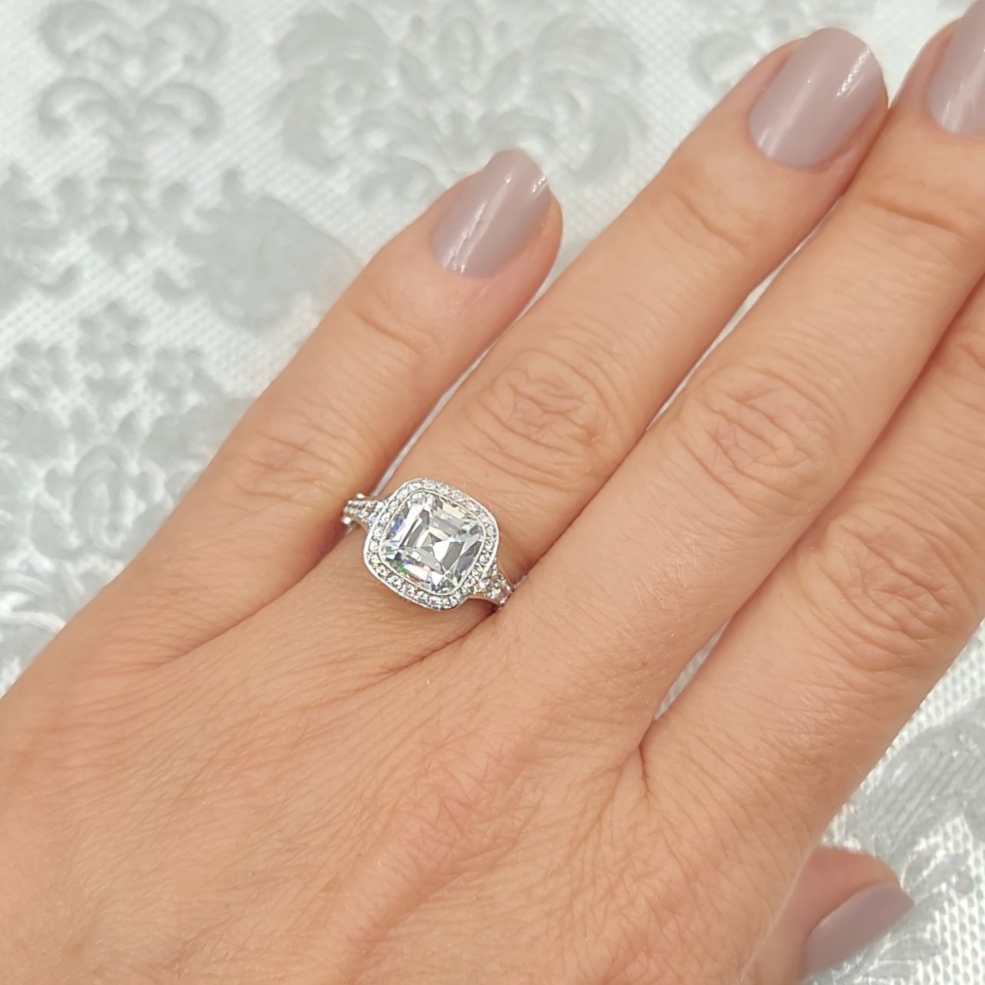 Tiffany & Co 3.08ct Legacy Engagement Ring