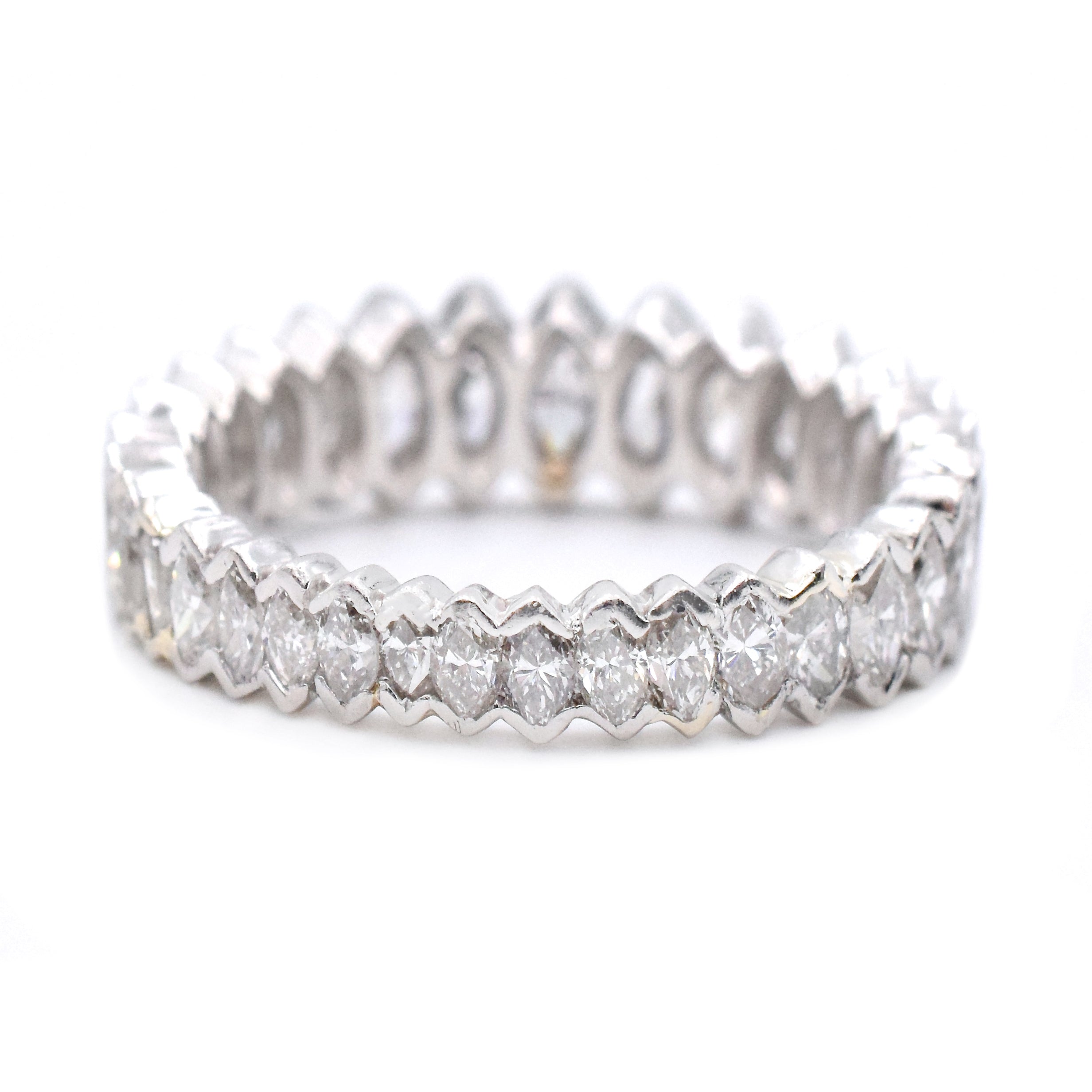 2.75ct Graduating Marquise Diamond Eternity Band