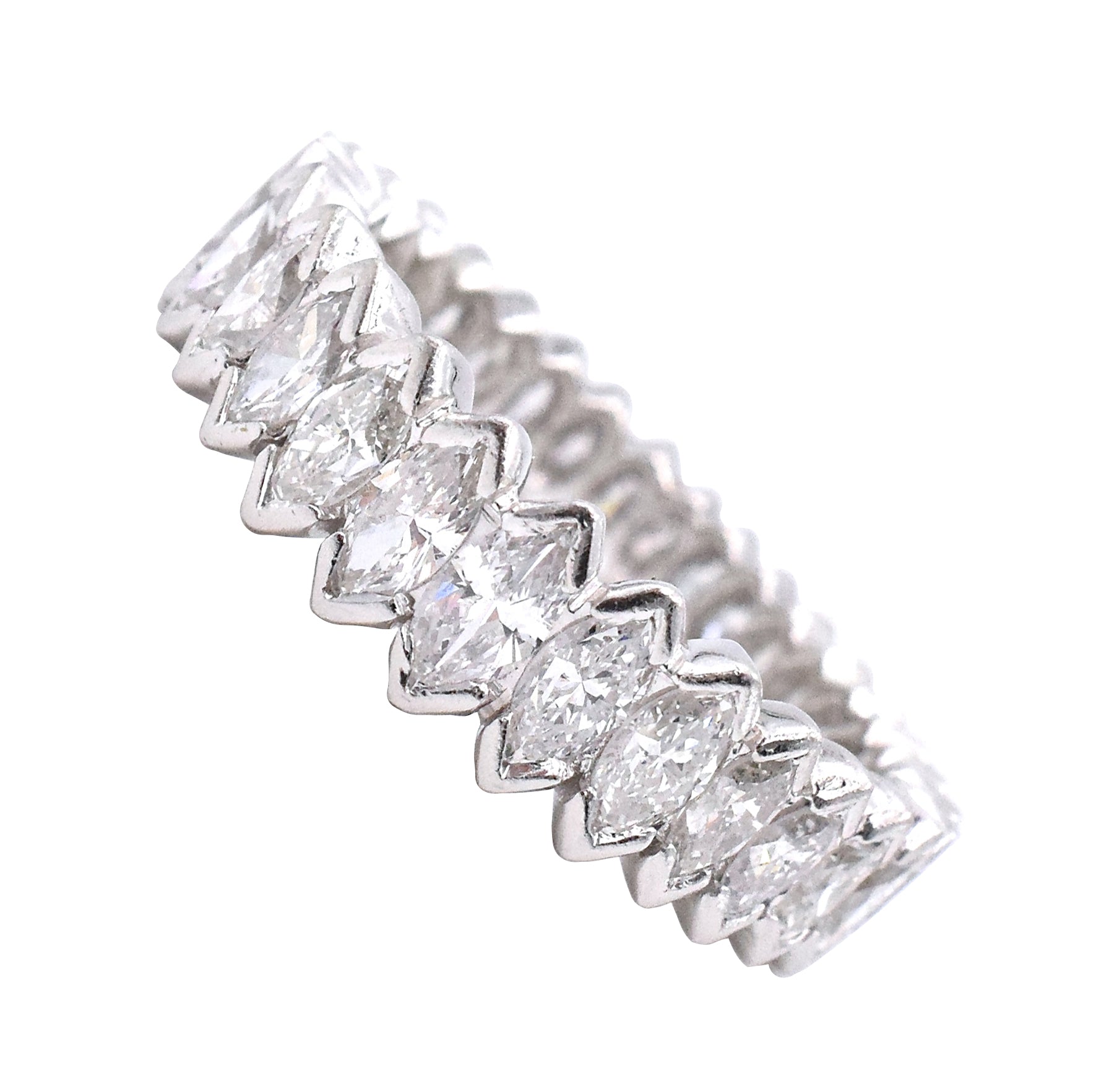 2.75ct Graduating Marquise Diamond Eternity Band