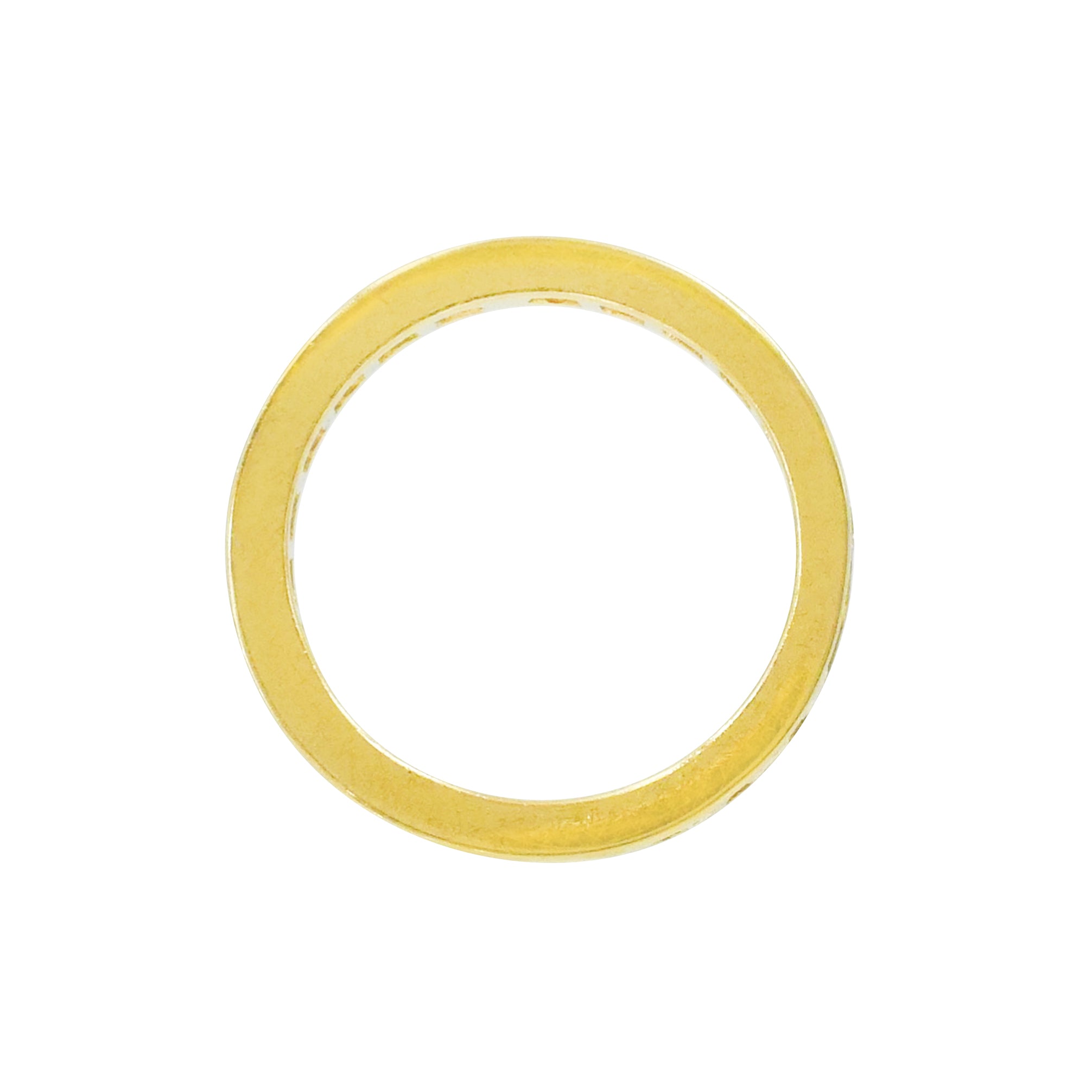 2.10ct Round Diamond Eternity Band in 18K Yellow Gold