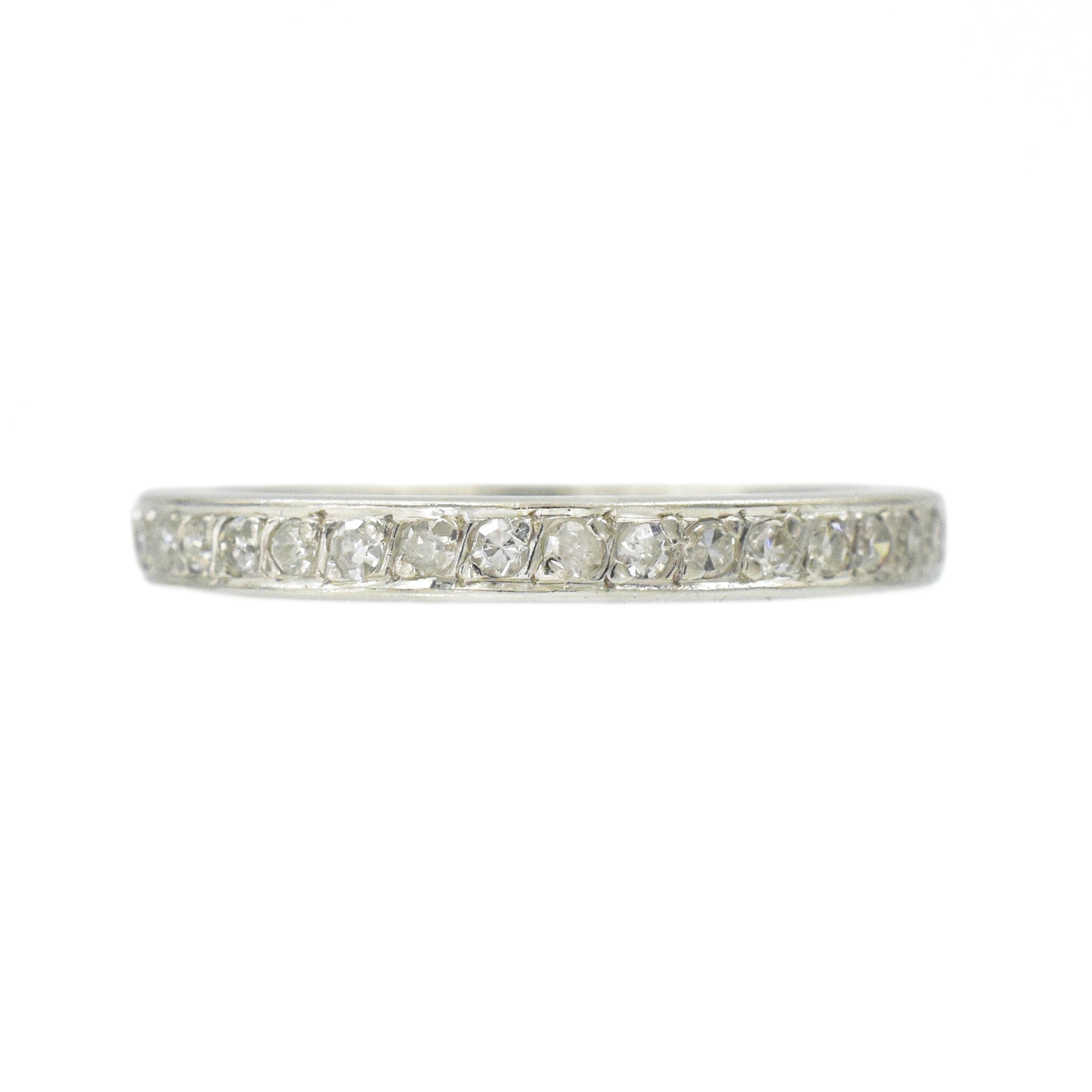0.50ct Round Diamond Eternity Band in Platinum