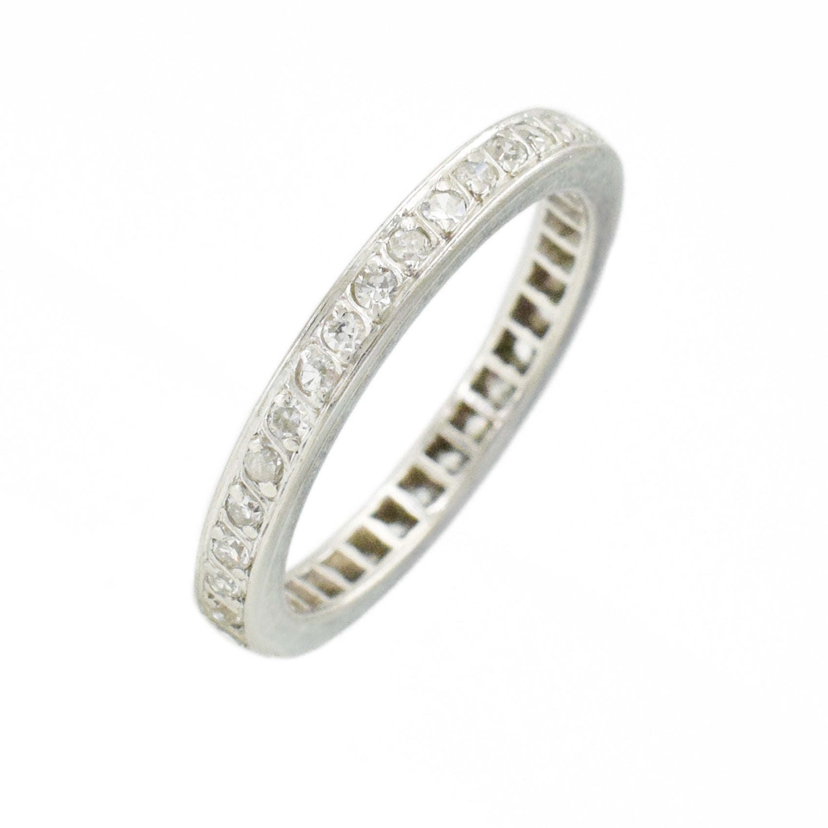 0.50ct Round Diamond Eternity Band in Platinum