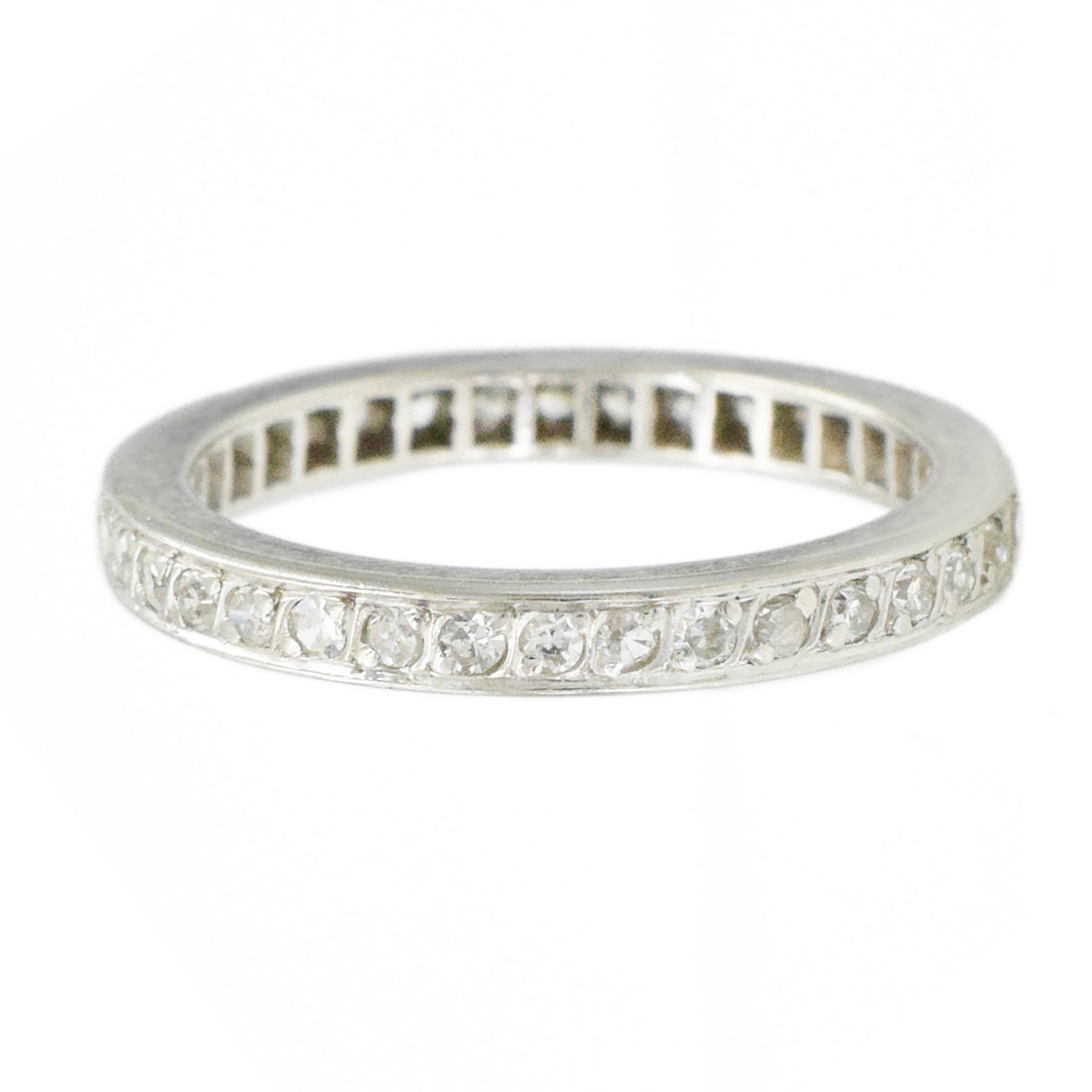 0.50ct Round Diamond Eternity Band in Platinum