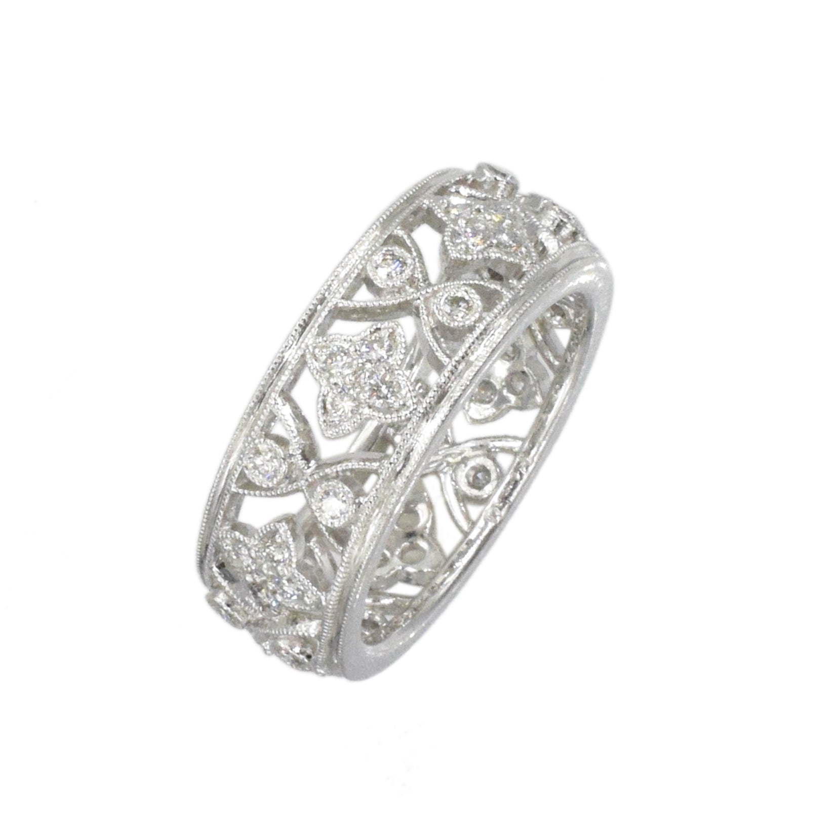 0.98ct Diamond Eternity Band in Platinum