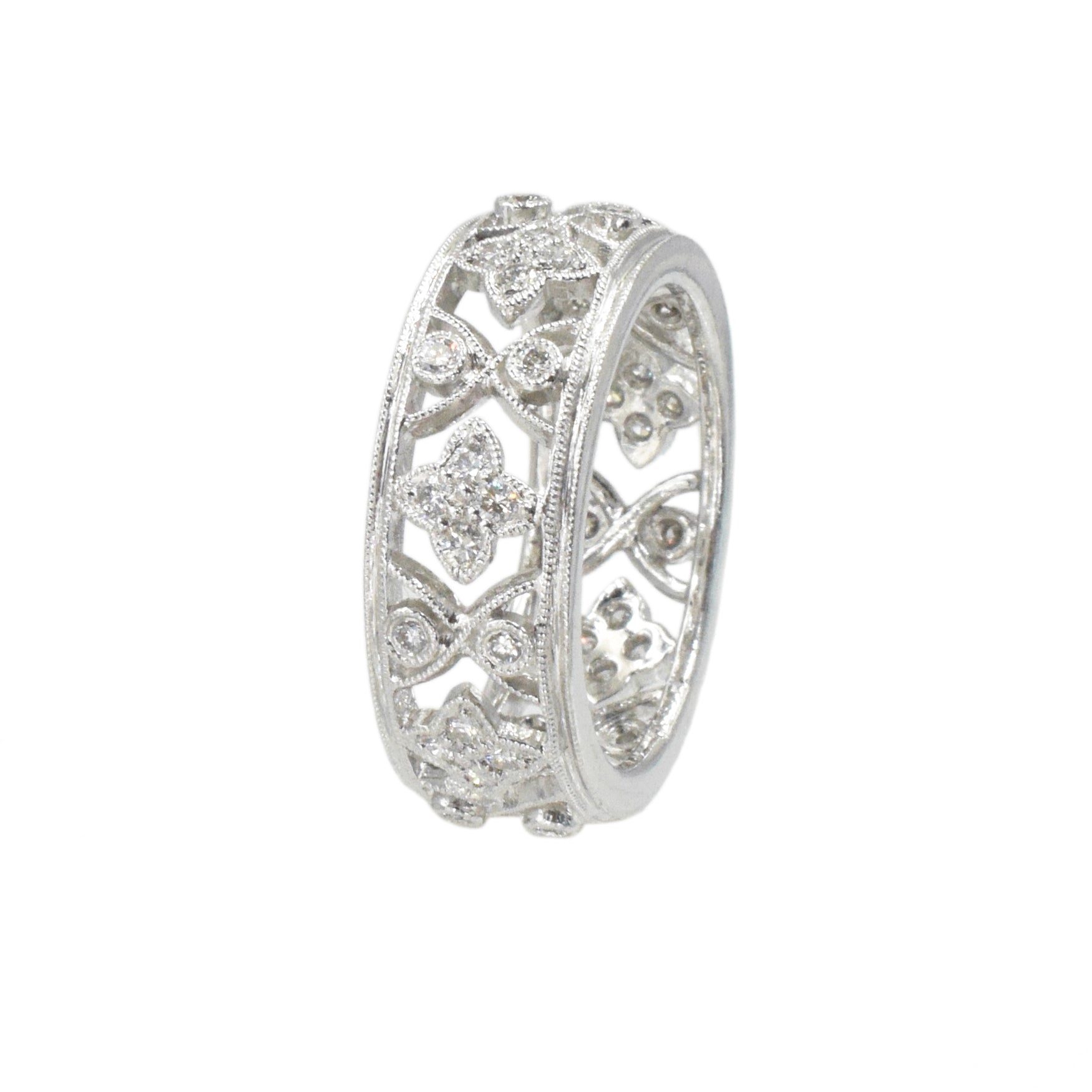 0.98ct Diamond Eternity Band in Platinum