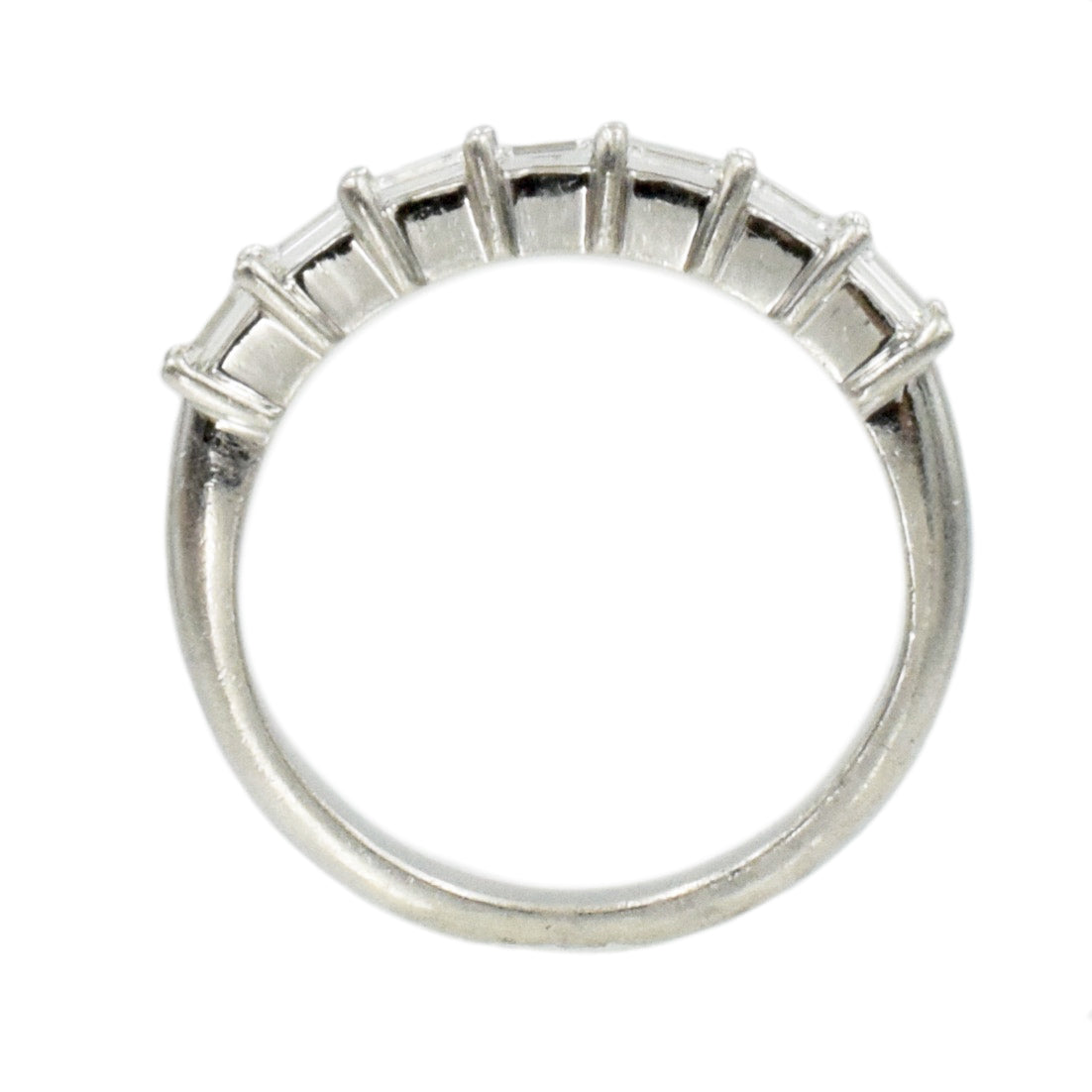 0.65ct Baguette Diamond Band in Platinum