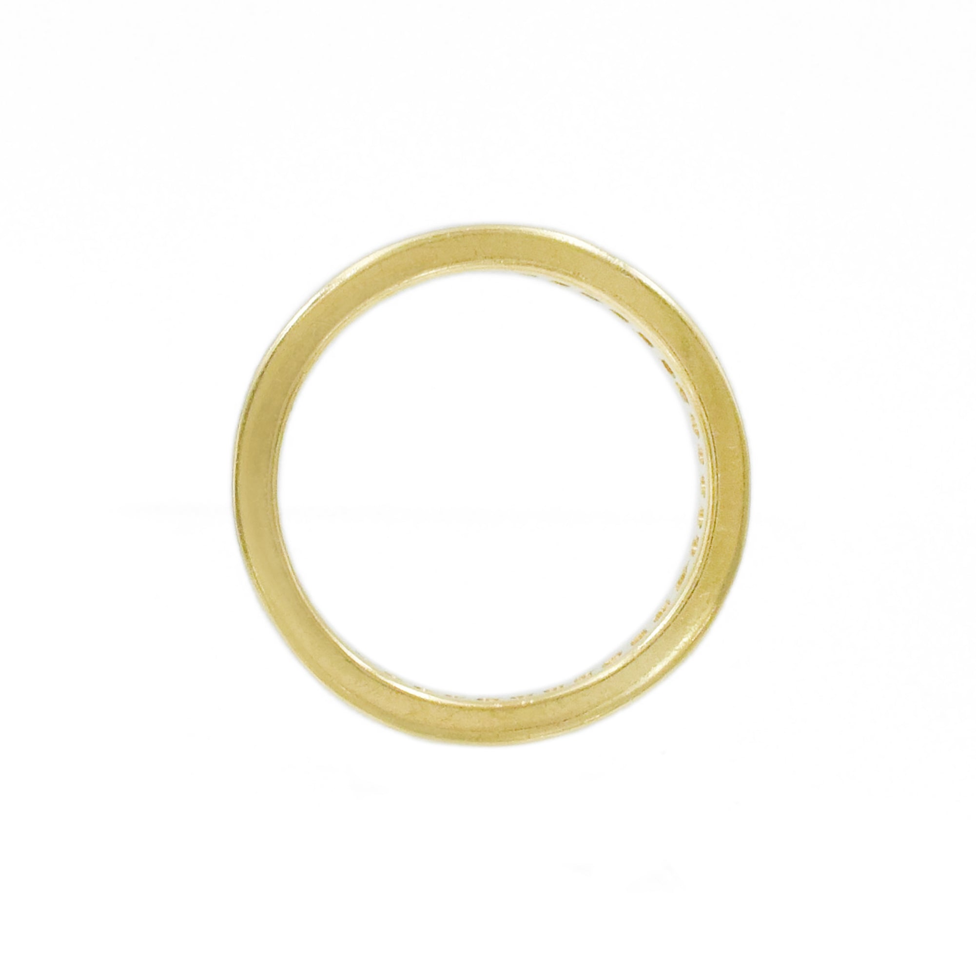 3.50ct Baguette Diamond Eternity Band in 18K Yellow Gold