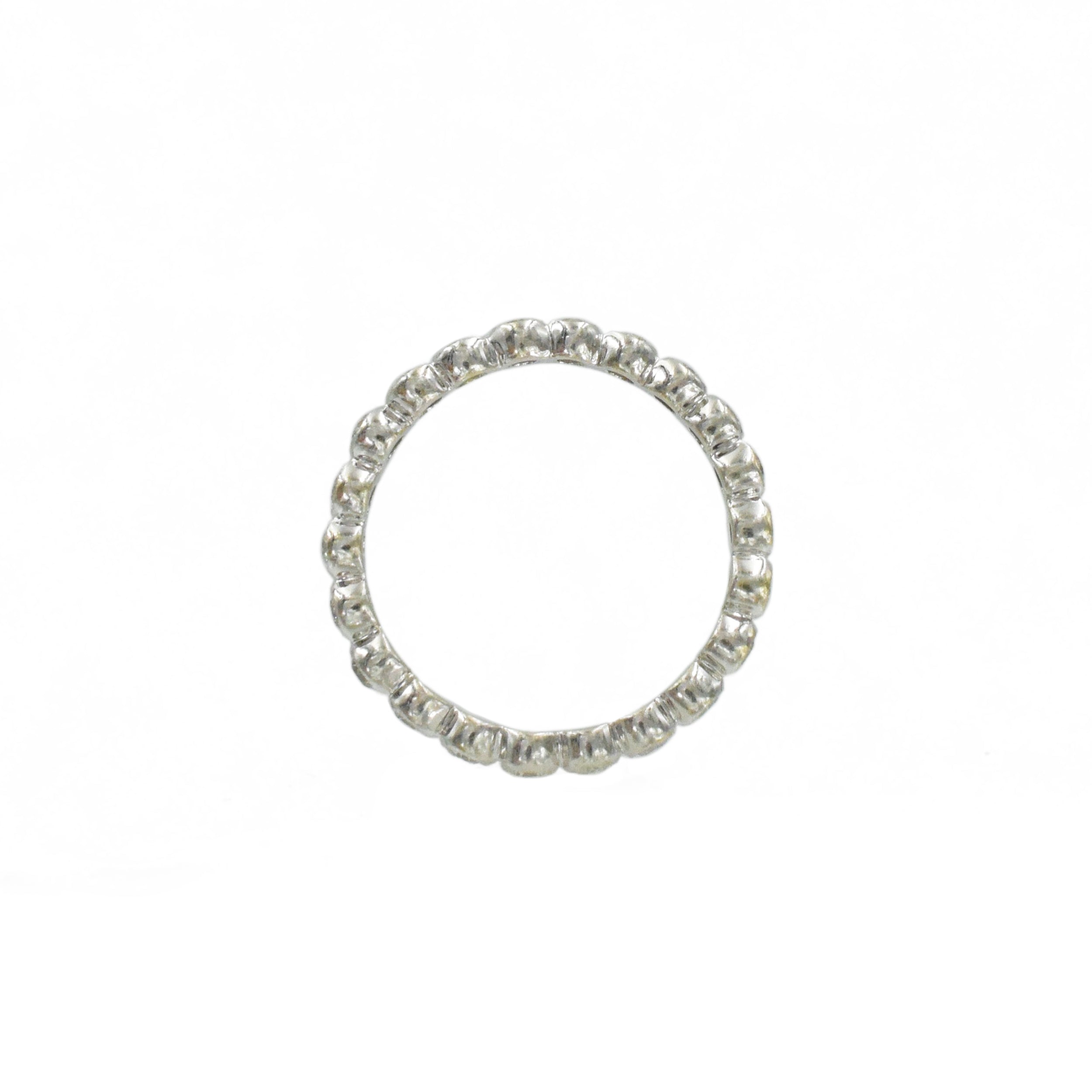 0.46ct Diamond Eternity Band in 18K White Gold
