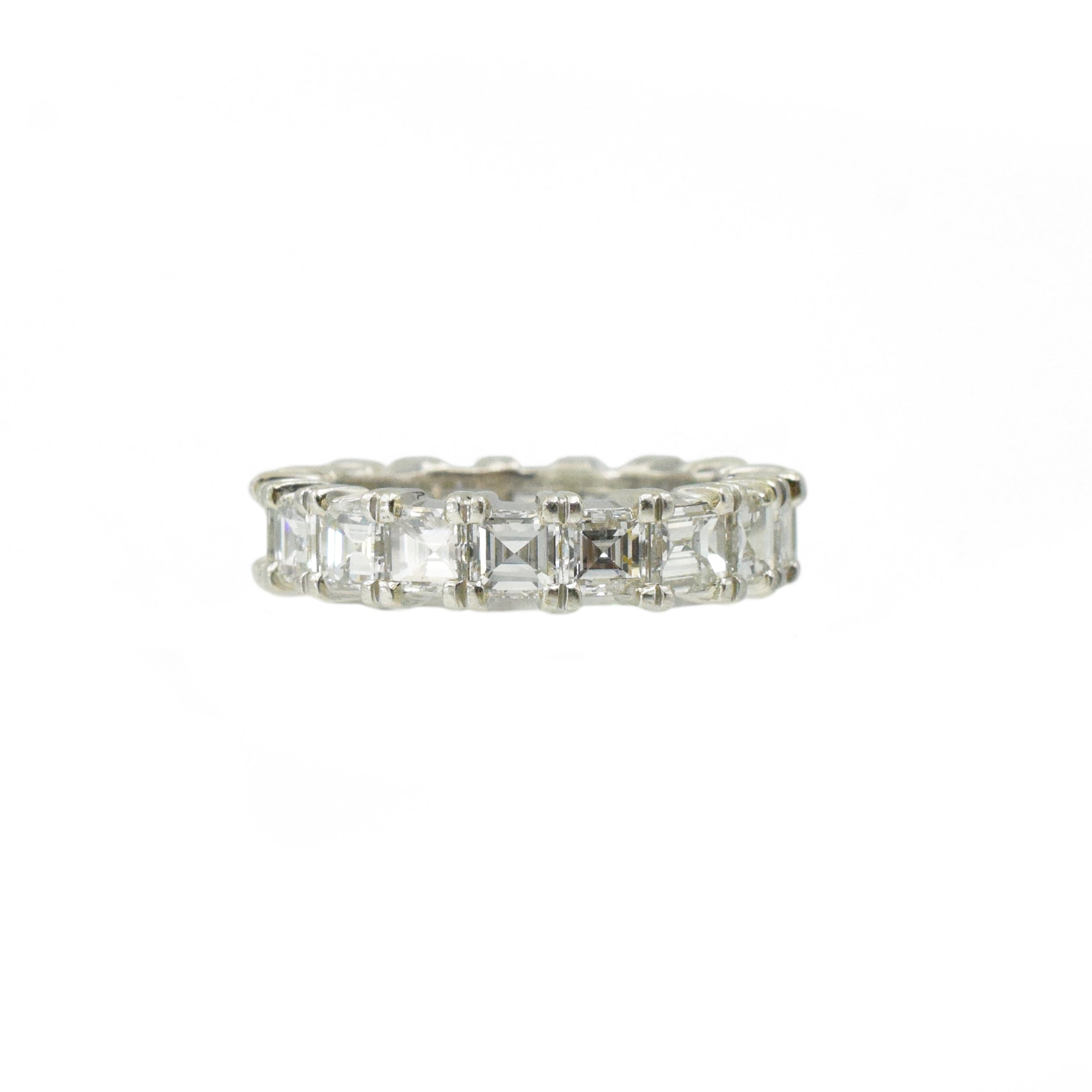 4.75ct Square Cut Diamonds Eternity Wedding & Anniversary Band