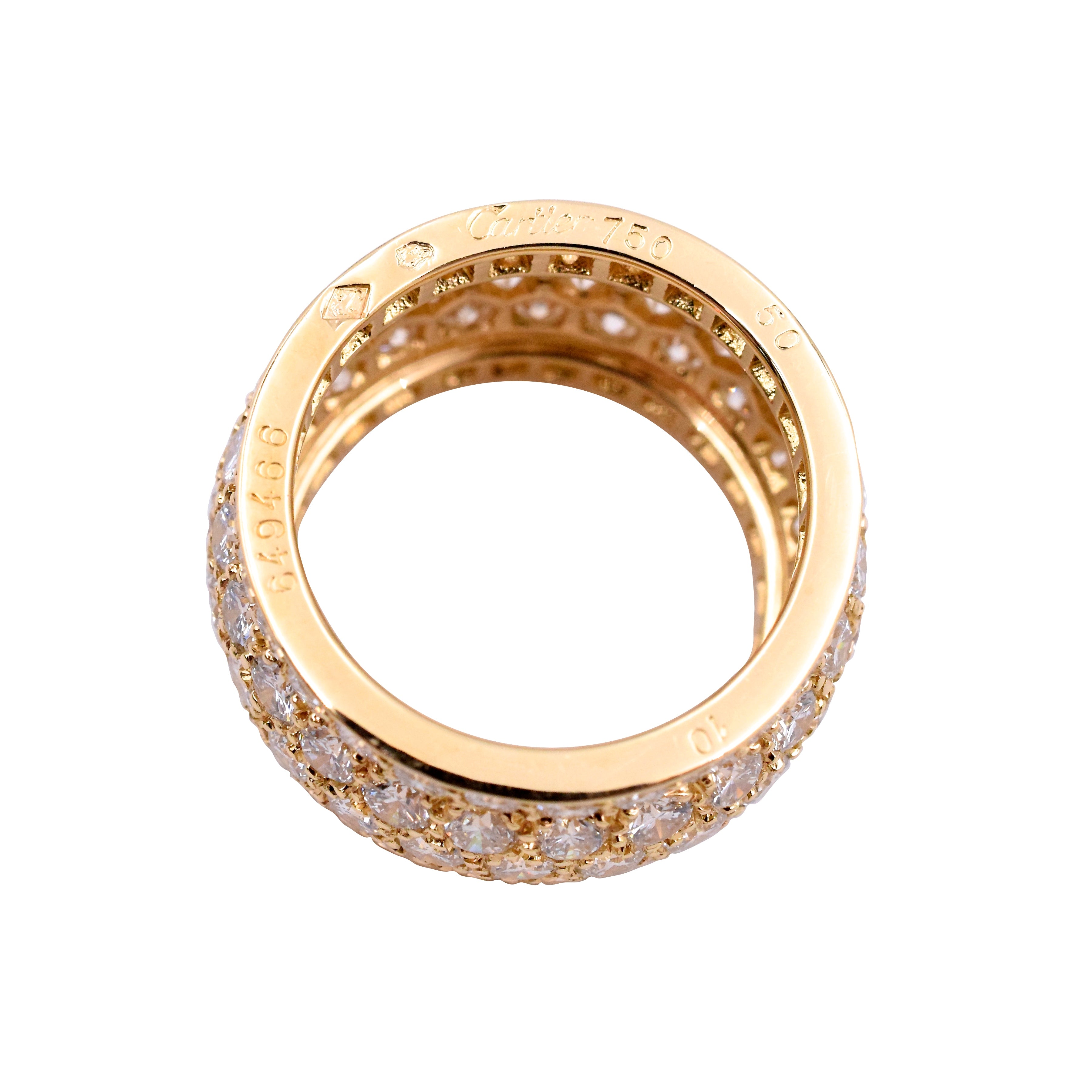Iconic Cartier Nigeria Diamond Eternity Band