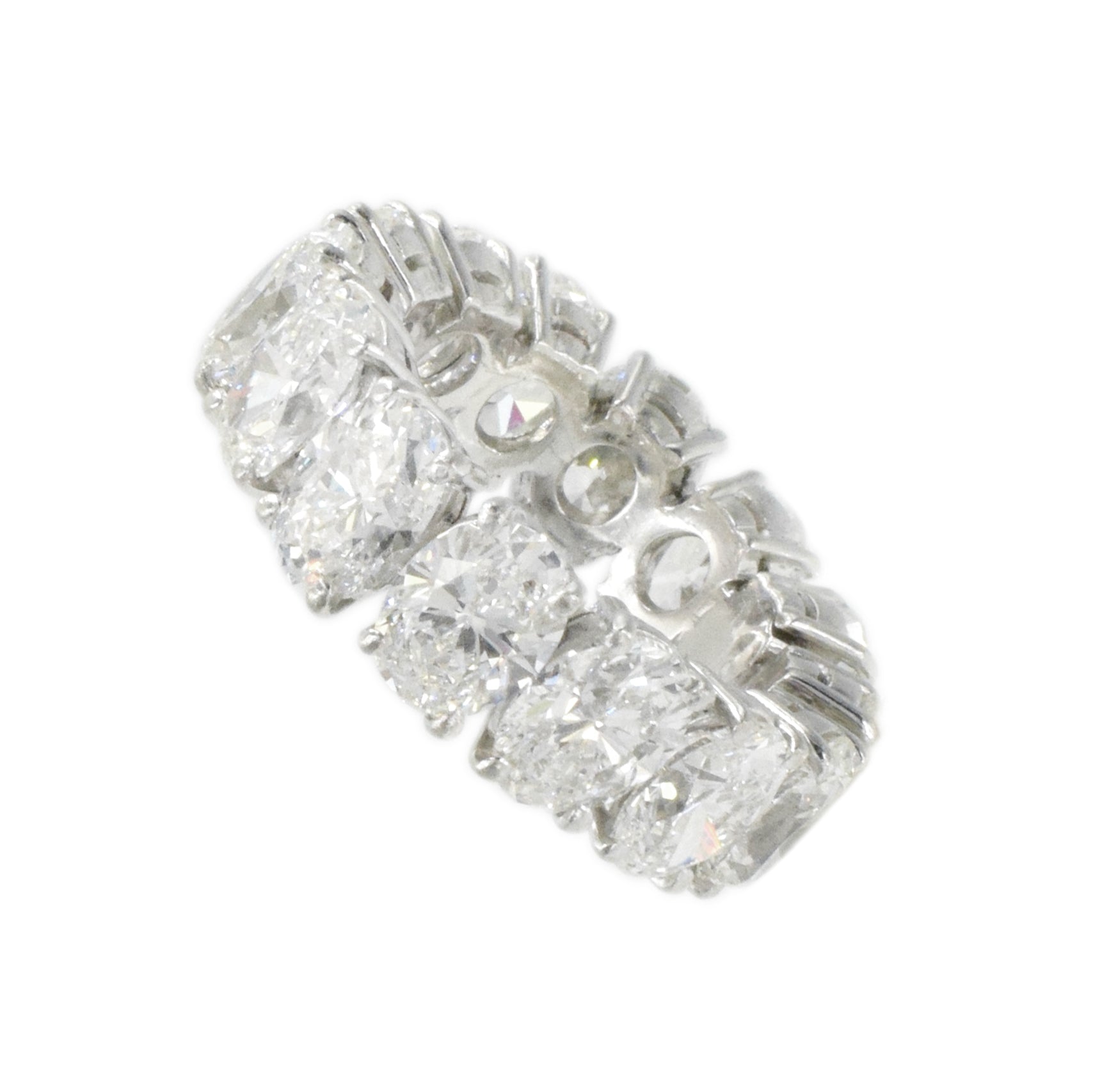 10.50ct Graff's Oval Diamond Eternity Wedding Band