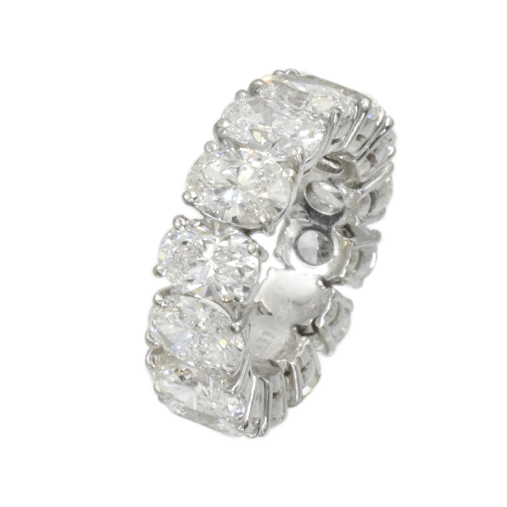 10.50ct Graff's Oval Diamond Eternity Wedding Band