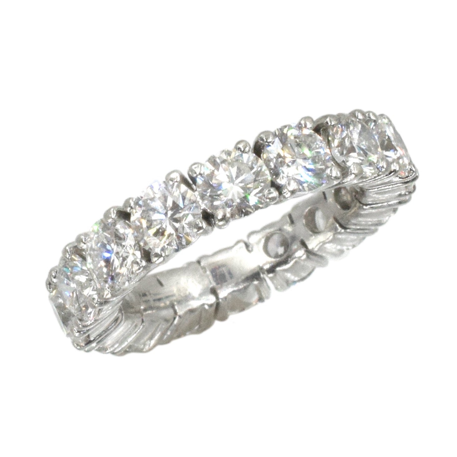 4.89ct Round Diamond Eternity Band by Graff