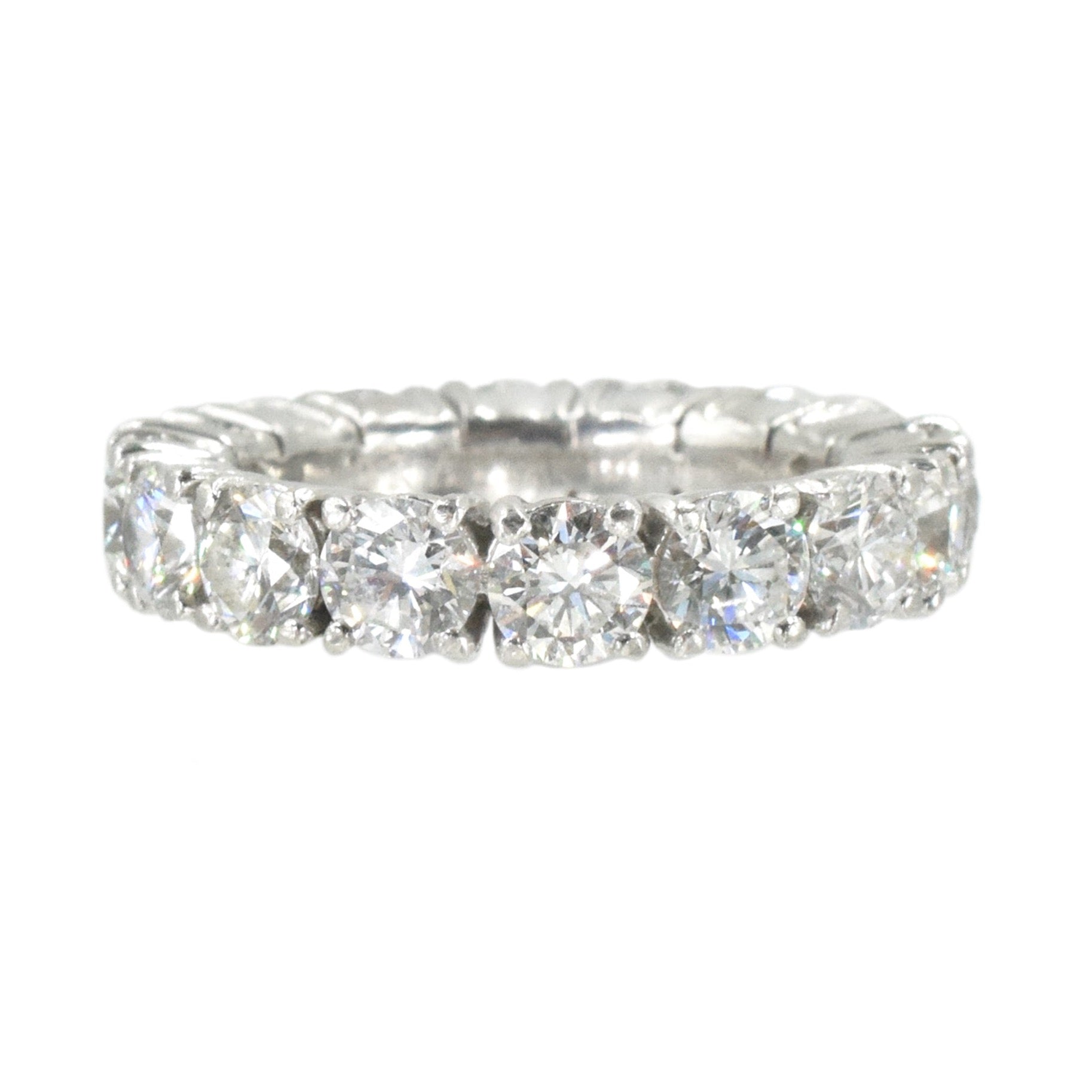 4.89ct Round Diamond Eternity Band by Graff
