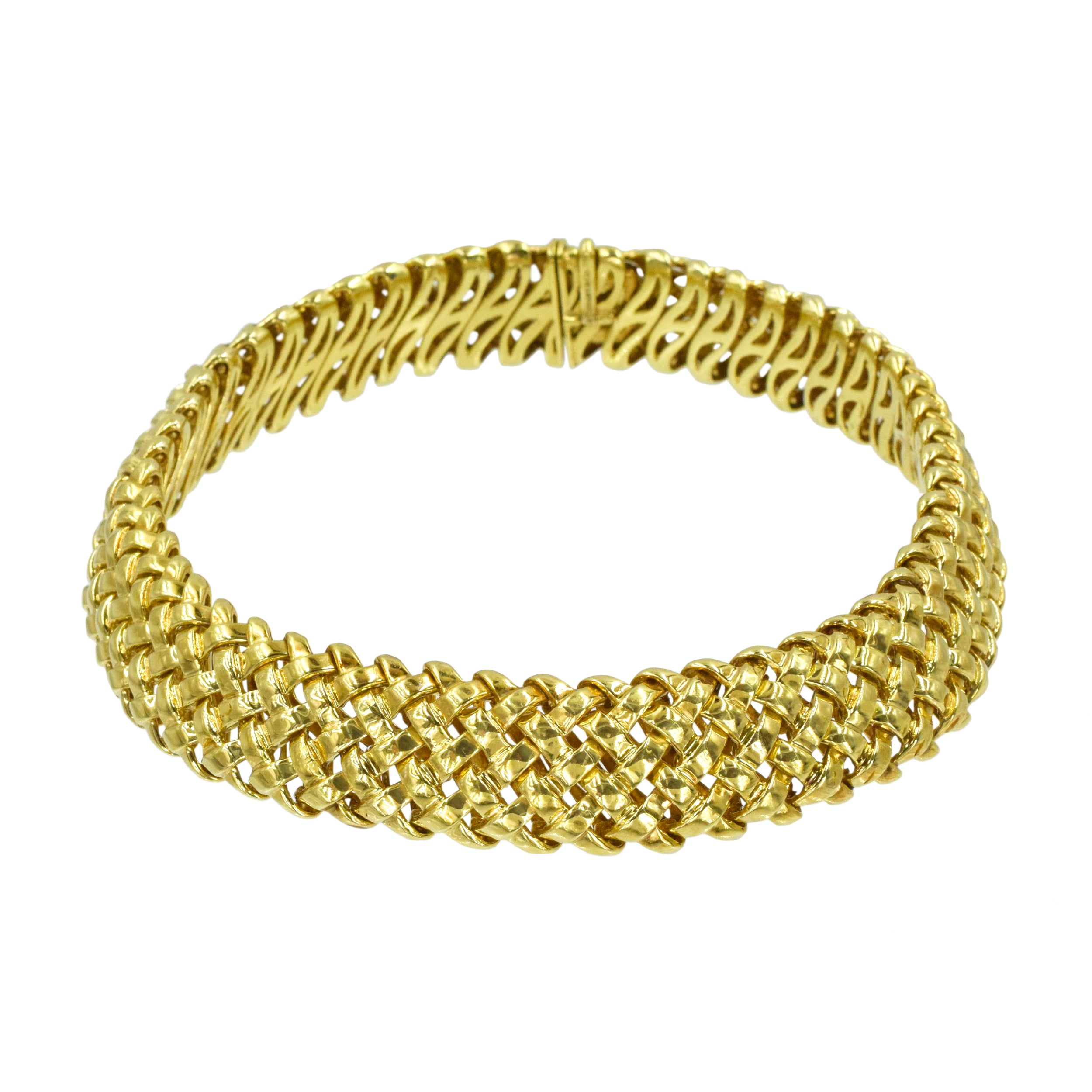 Vintage Tiffany & Co Choker Necklace in 18k Yellow Gold