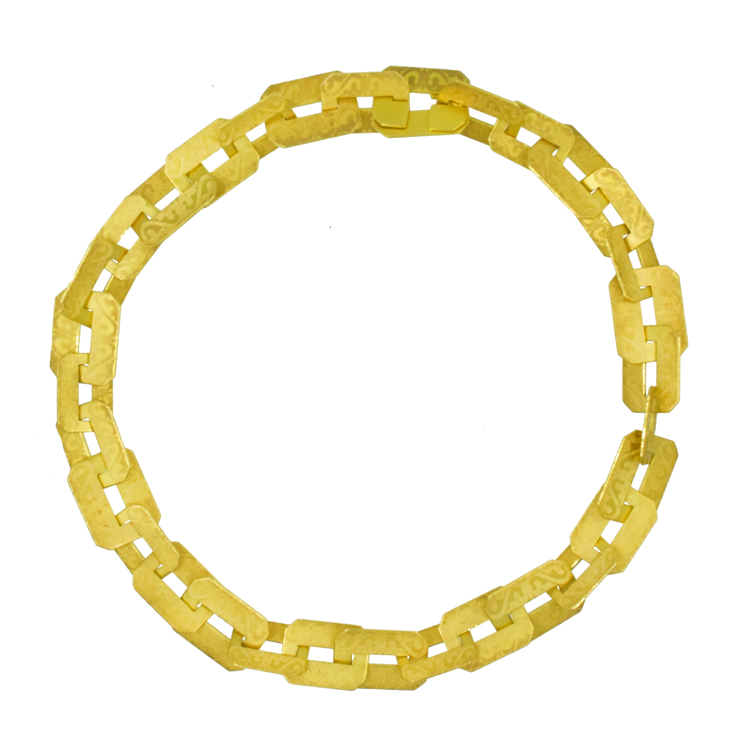 Youmna 18k Yellow Gold Large Link Necklace