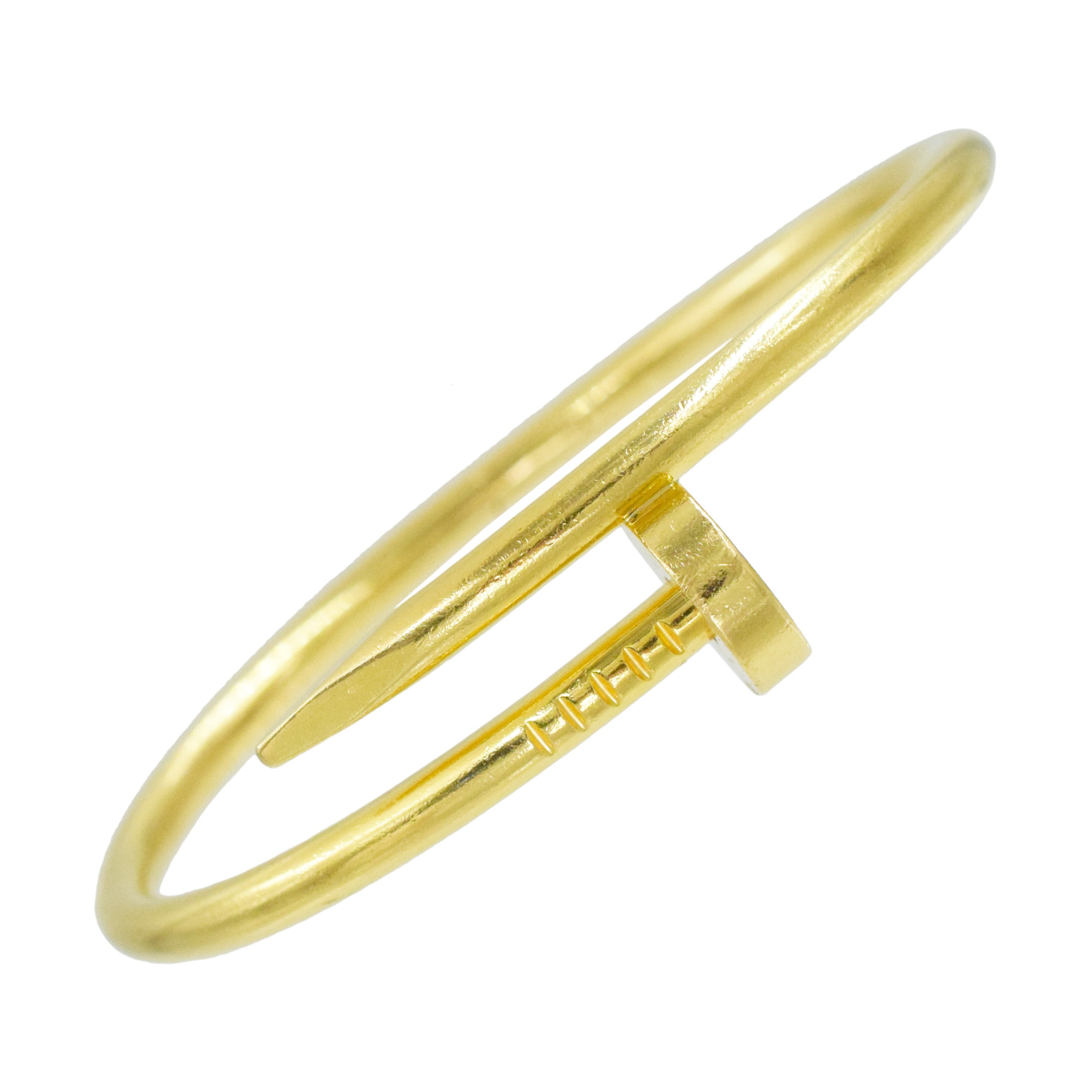 Cartier 'Just Un Clou' Bracelet In 18k Yellow Gold, Size 16