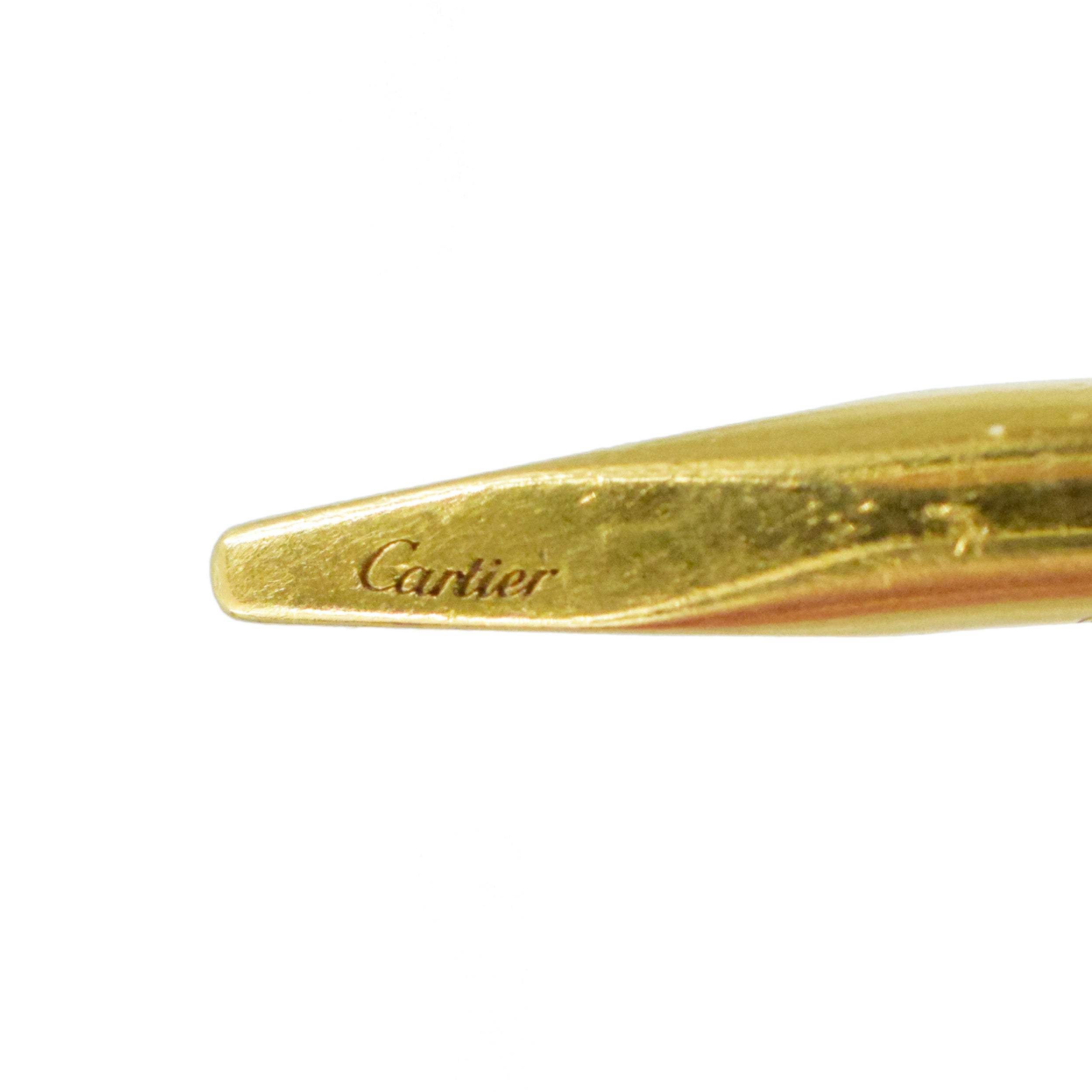 Cartier 'Just Un Clou' Bracelet In 18k Yellow Gold, Size 16