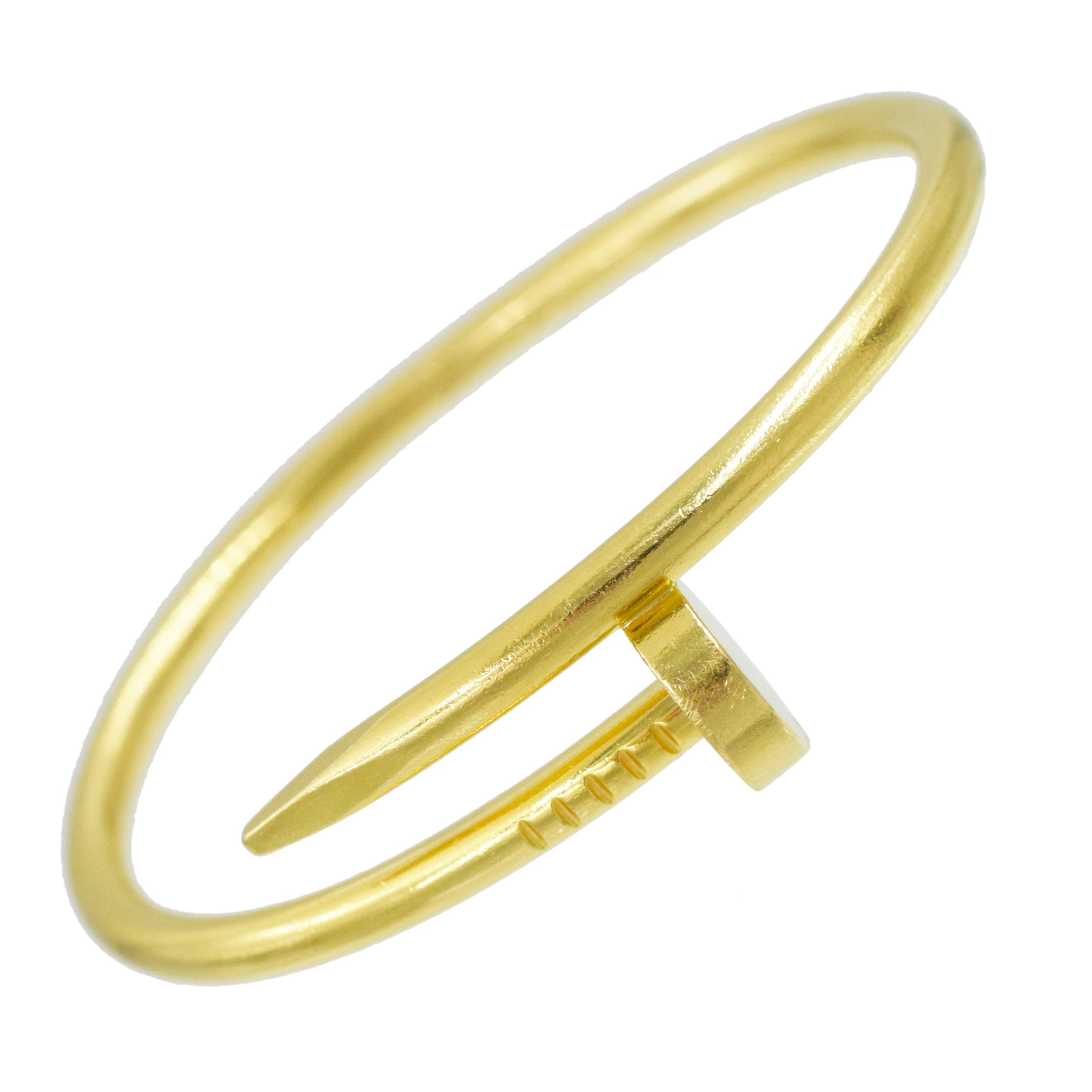 Cartier 'Just Un Clou' Bracelet In 18k Yellow Gold, Size 16