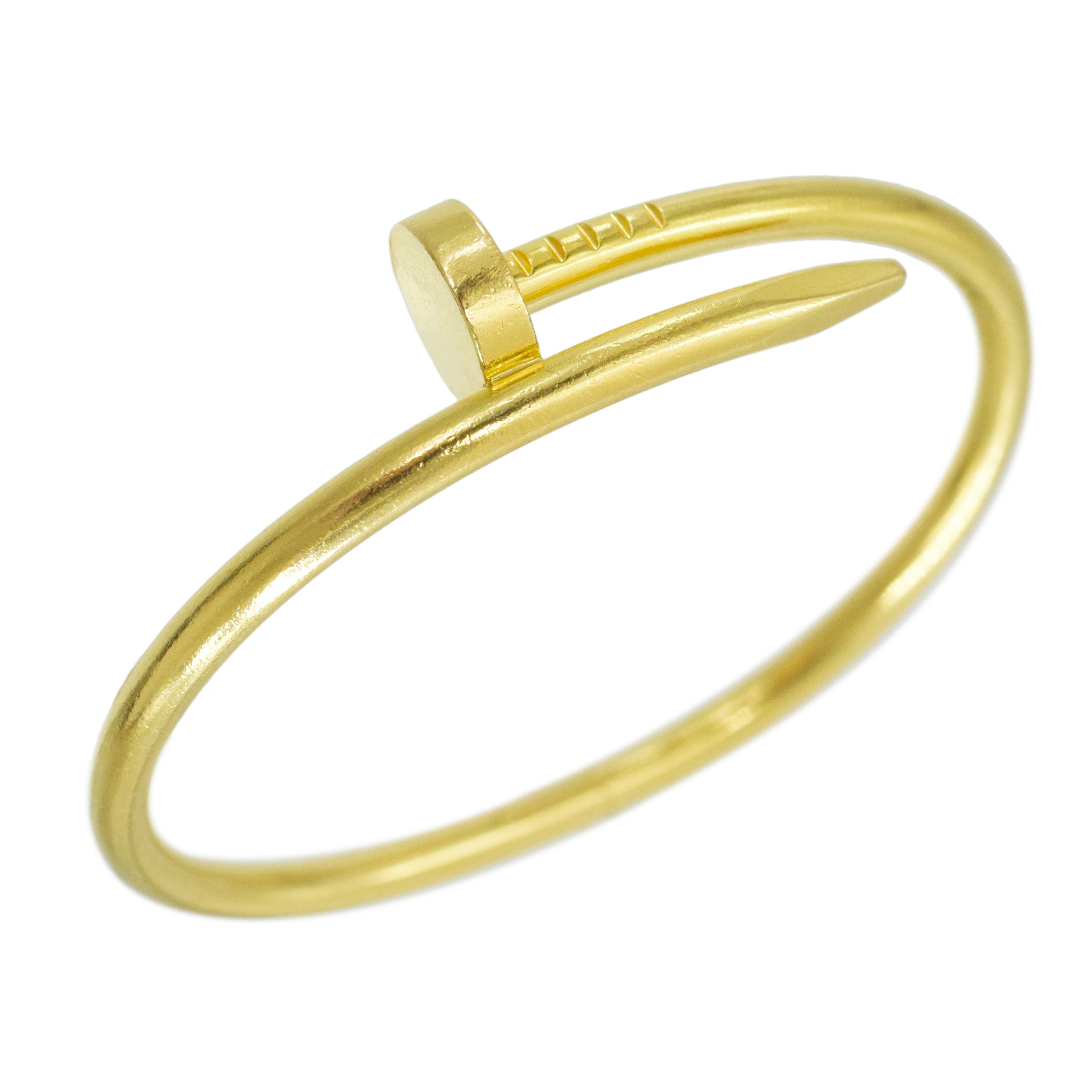 Cartier 'Just Un Clou' Bracelet In 18k Yellow Gold, Size 16