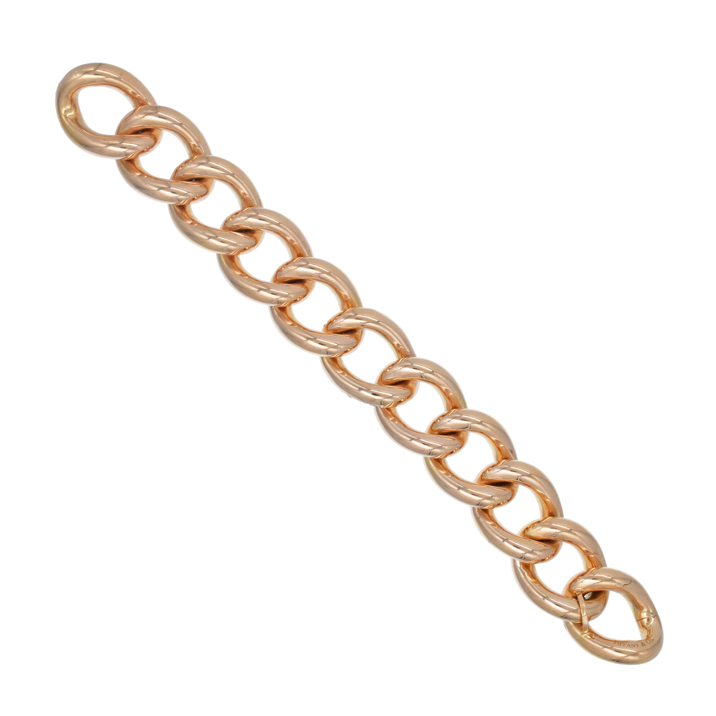 Tiffany & Co. Diamond and 18k Rose Gold Bracelet