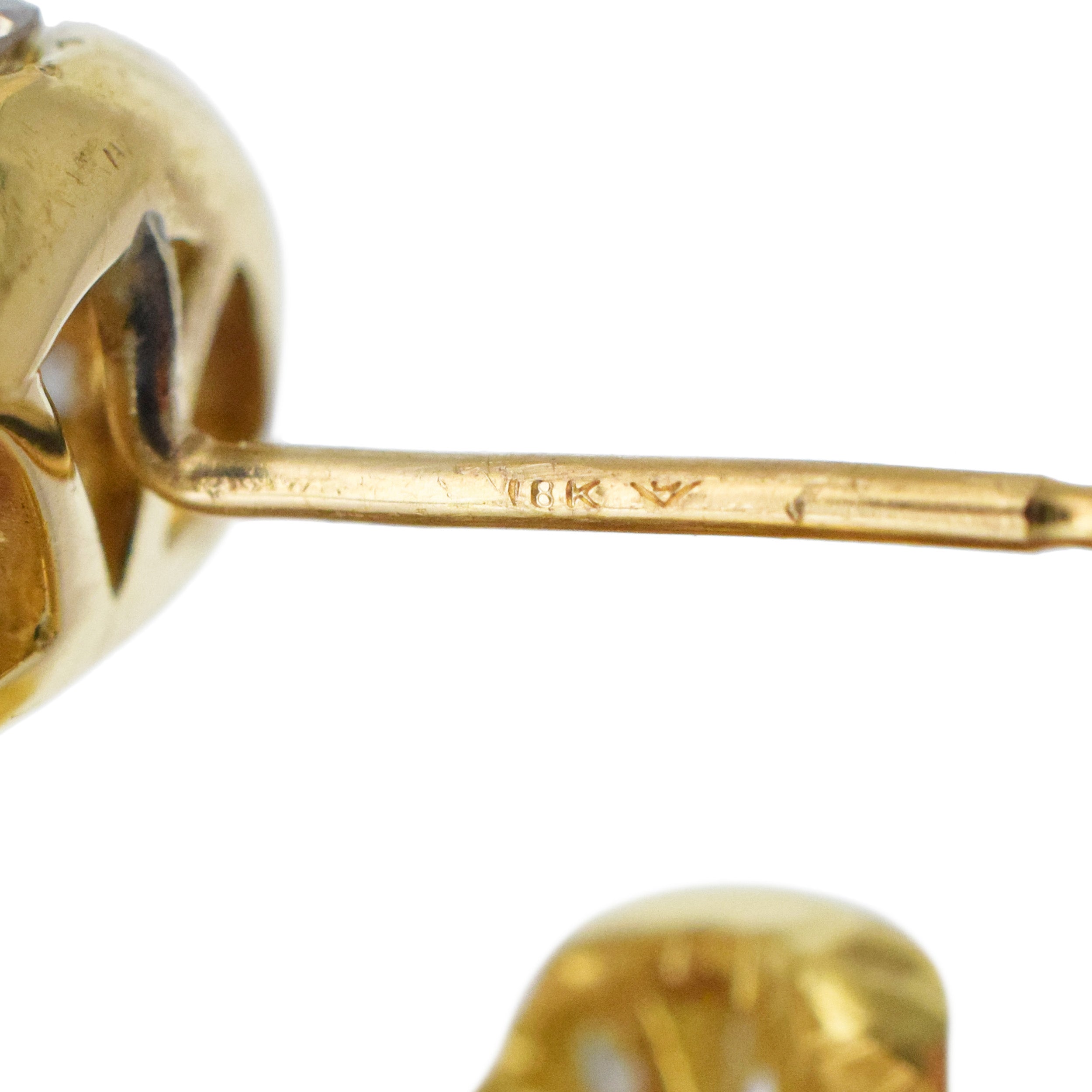 Bulgari Diamond Huggie Earrings In 18k Yellow Gold