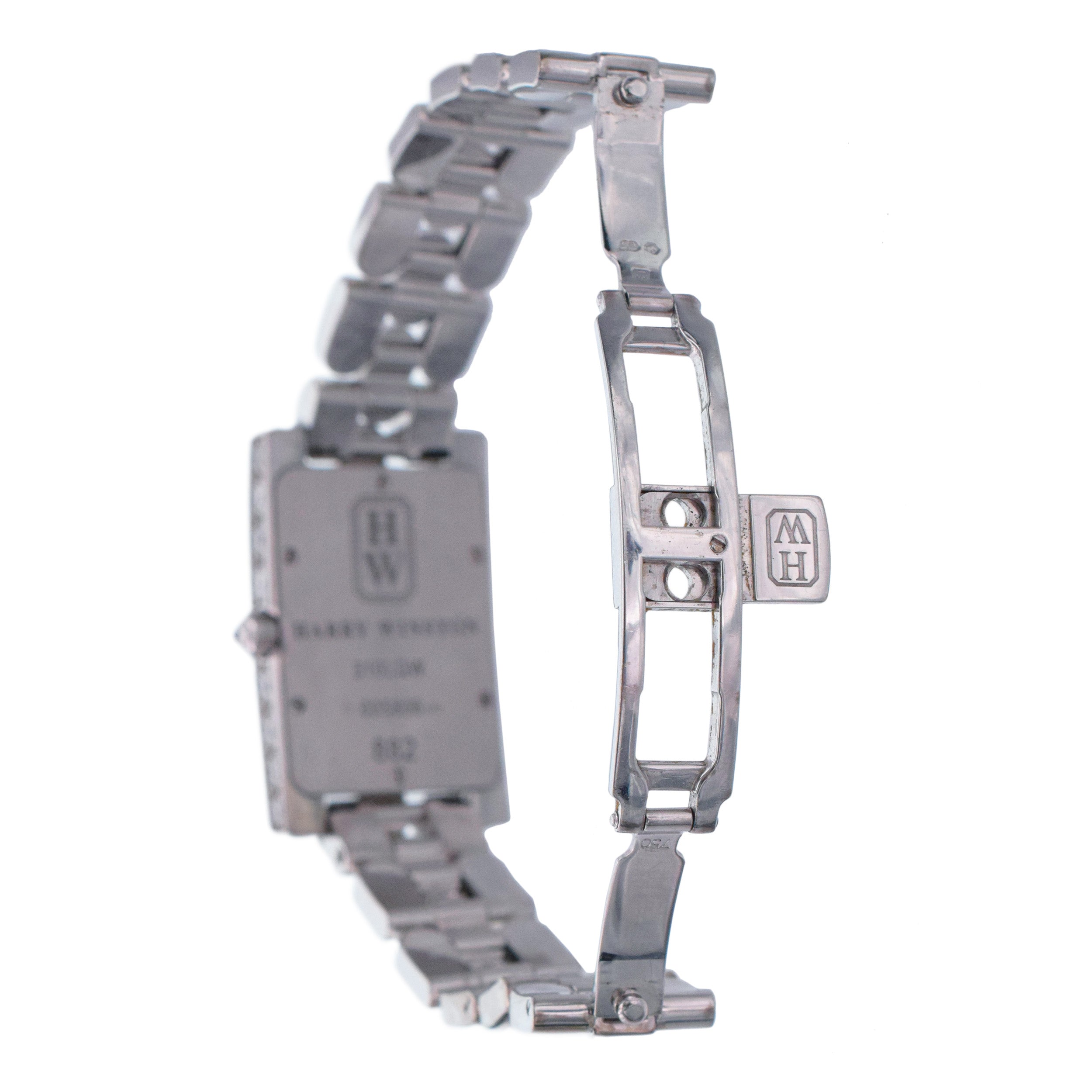 Harry Winston' Avenue ' Classic Aurora Wrist Watch In 18k Gold