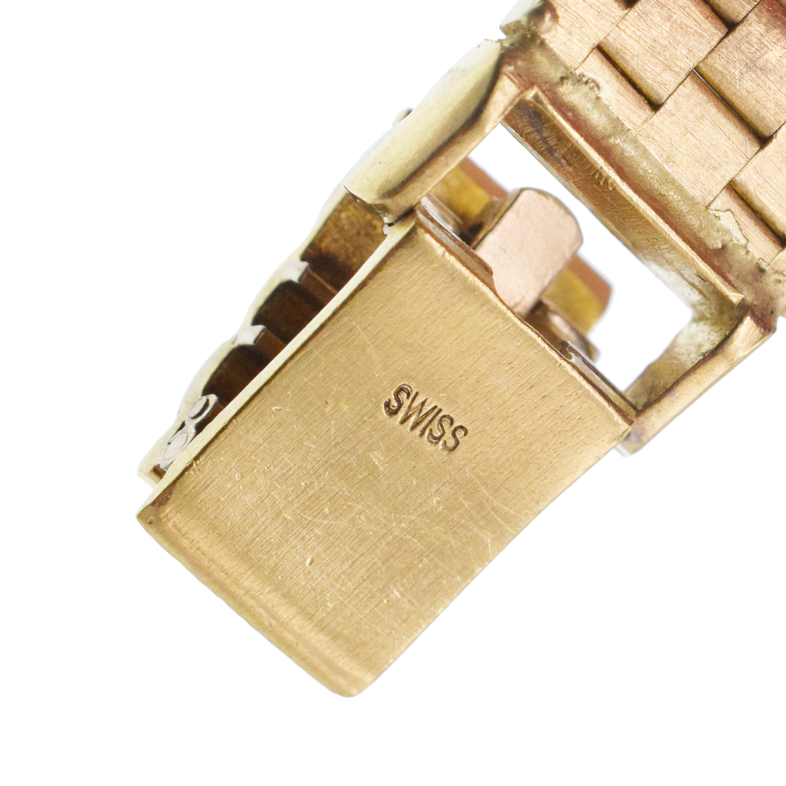 Baume & Mercier 18K Yellow Gold And Damond  Wrist Watch