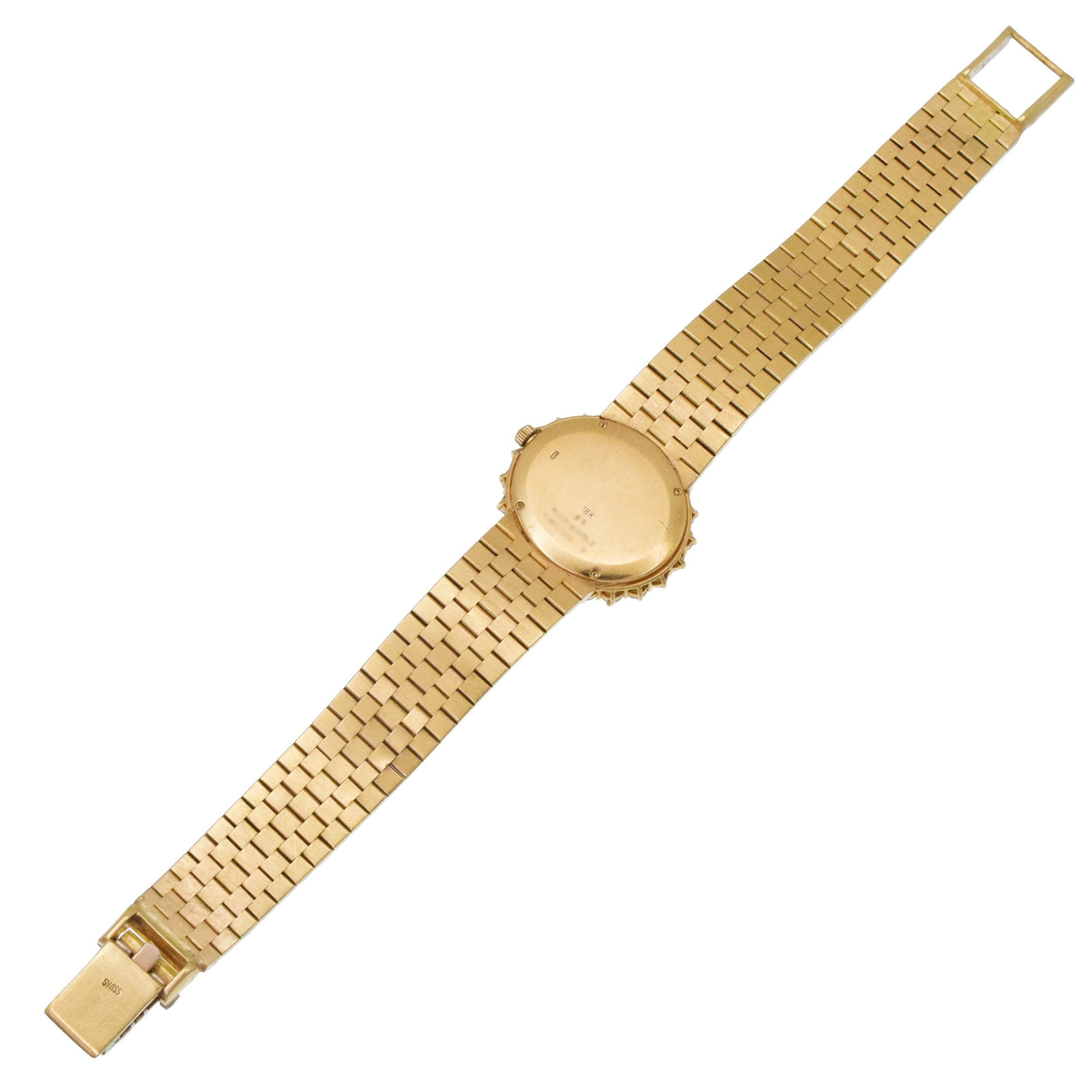Baume & Mercier 18K Yellow Gold And Damond  Wrist Watch