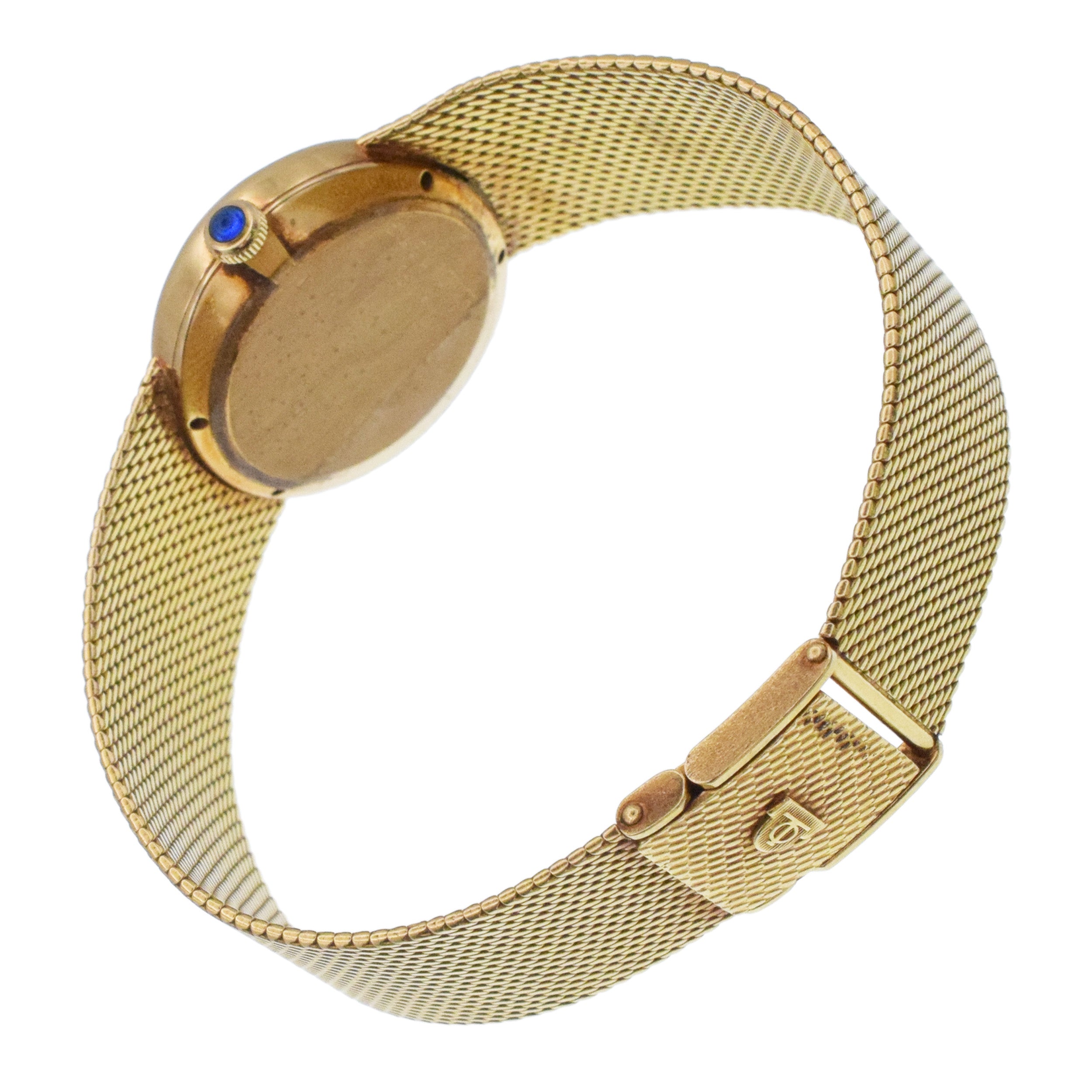 Baume & Mercier 18K Yellow Gold And Diamond Wristwatch