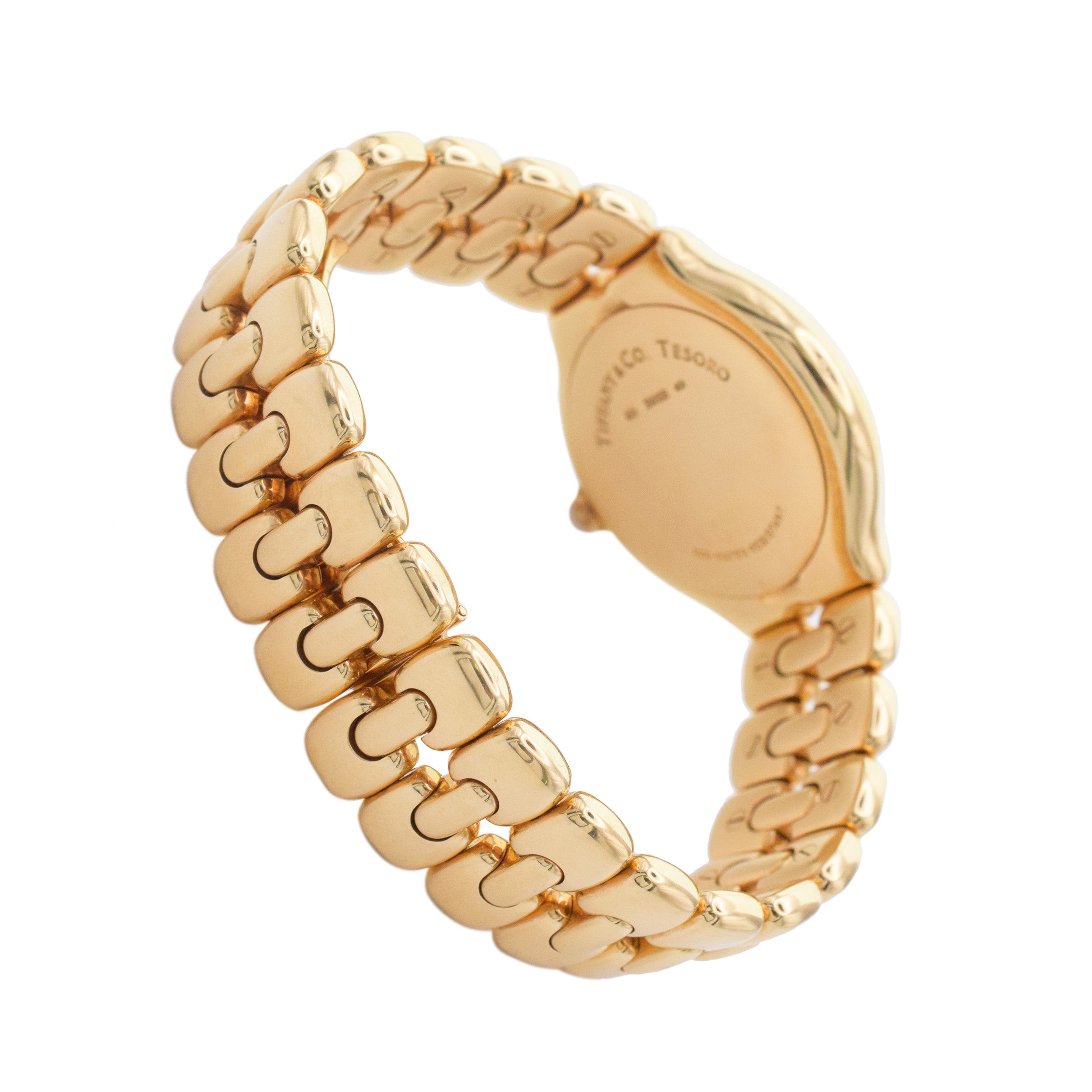 Tiffany&Co. 18k Yellow Gold Tesoro Watch, 34mm